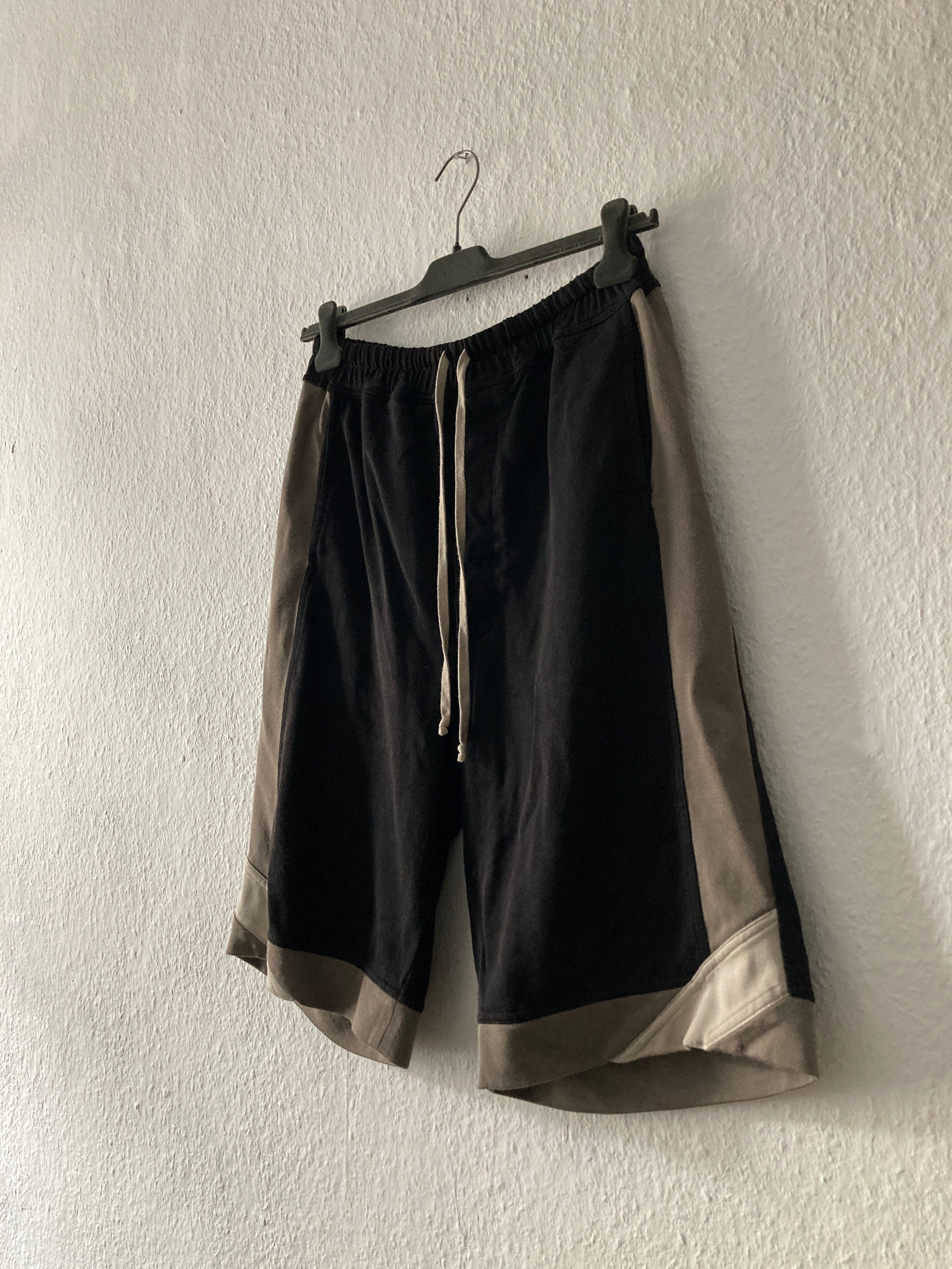 F/W 19 "LARRY" Karloff Viscose & Cotton Jersey Pod Shorts IT48/M/US32