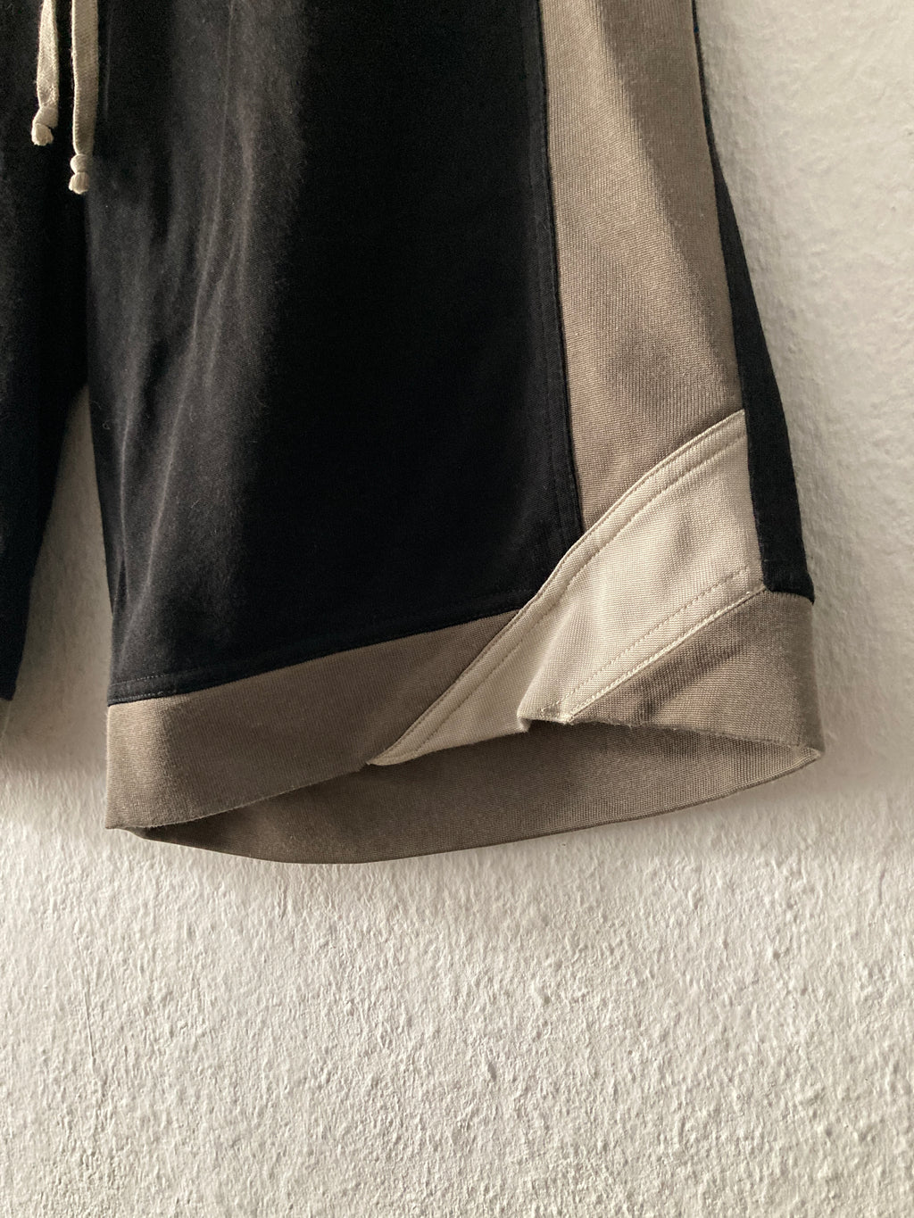 F/W 19 "LARRY" Karloff Viscose & Cotton Jersey Pod Shorts IT48/M/US32