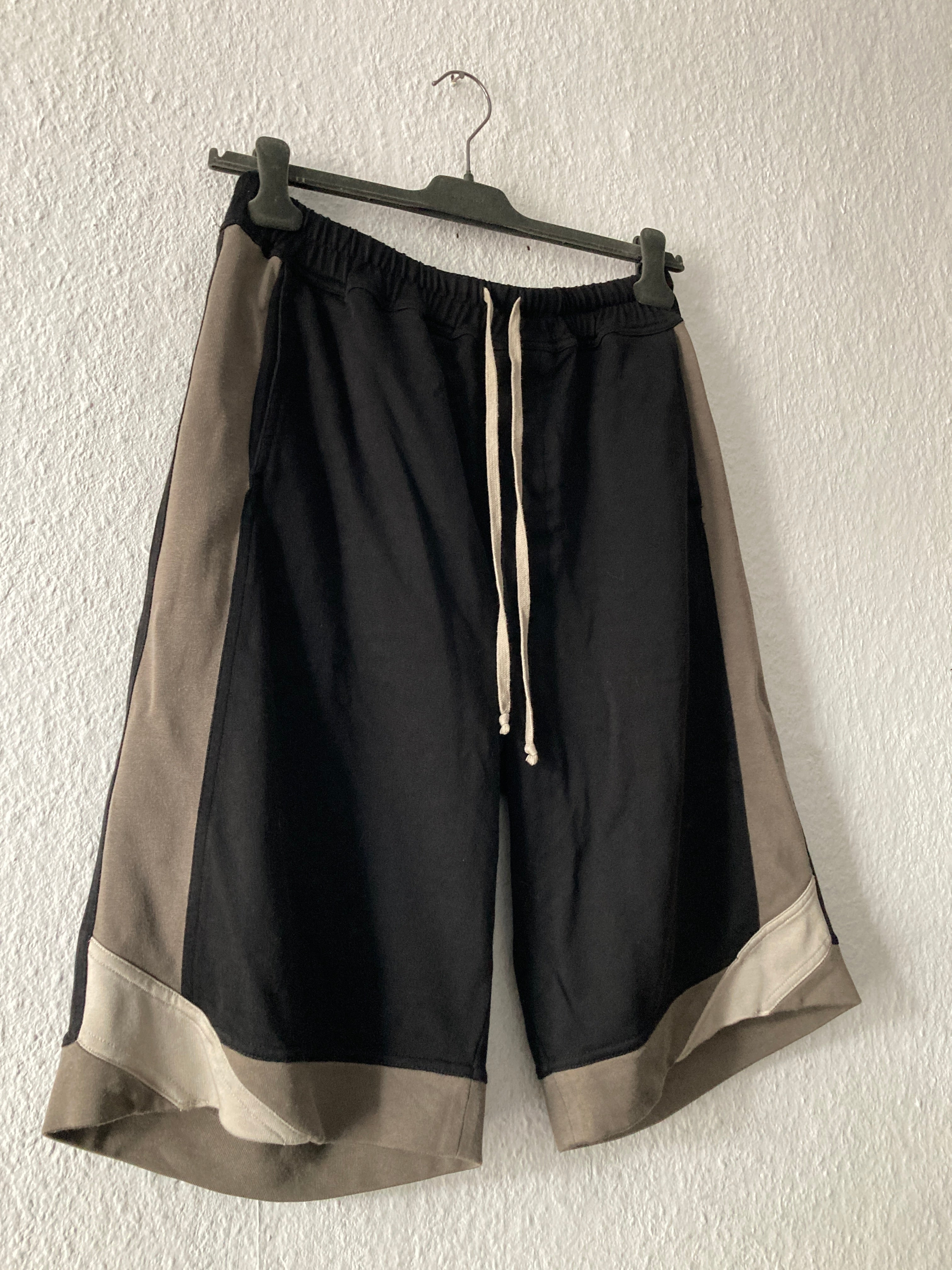 F/W 19 "LARRY" Karloff Viscose & Cotton Jersey Pod Shorts IT48/M/US32