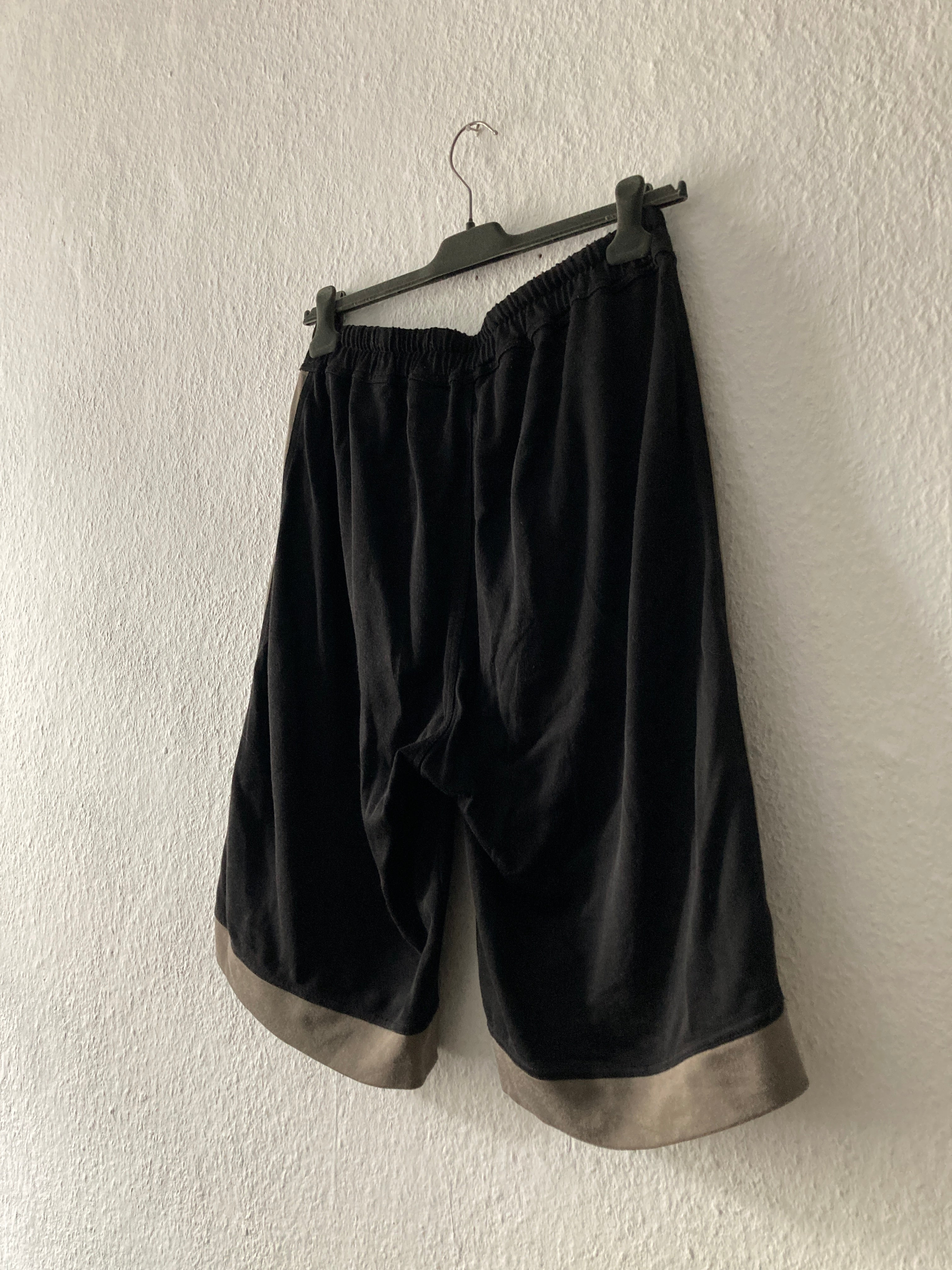 F/W 19 "LARRY" Karloff Viscose & Cotton Jersey Pod Shorts IT48/M/US32