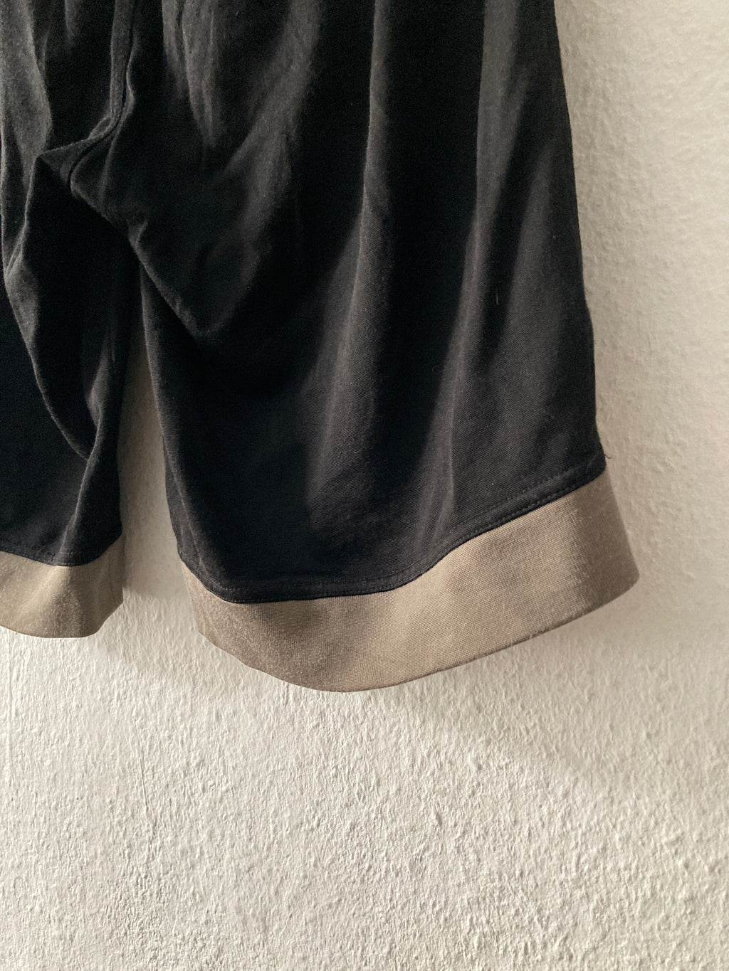 F/W 19 "LARRY" Karloff Viscose & Cotton Jersey Pod Shorts IT48/M/US32