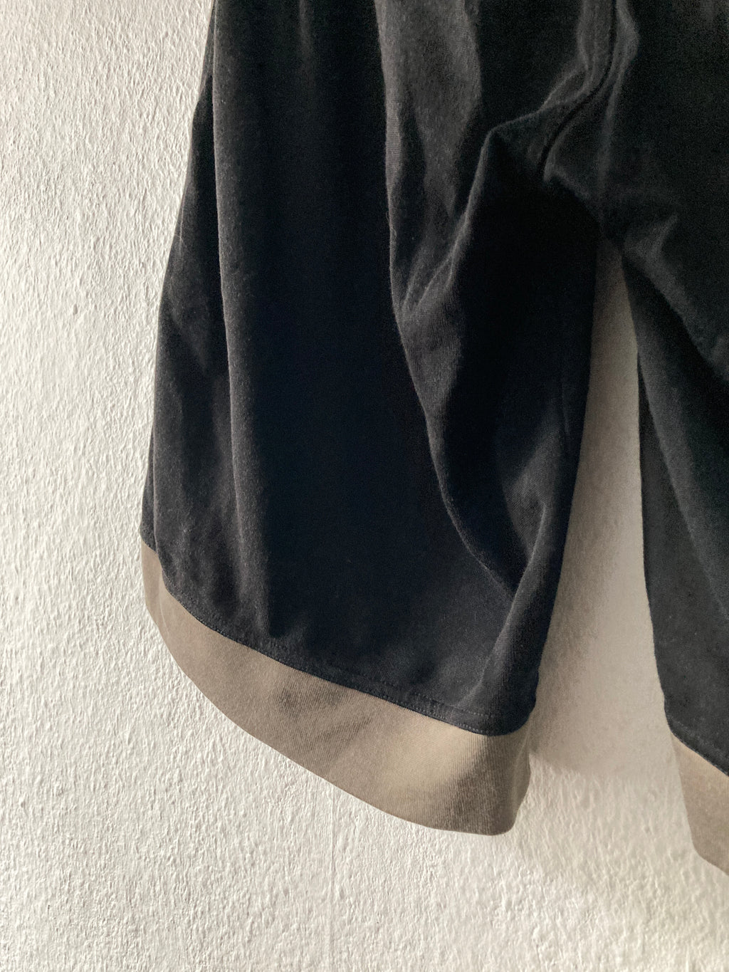 F/W 19 "LARRY" Karloff Viscose & Cotton Jersey Pod Shorts IT48/M/US32