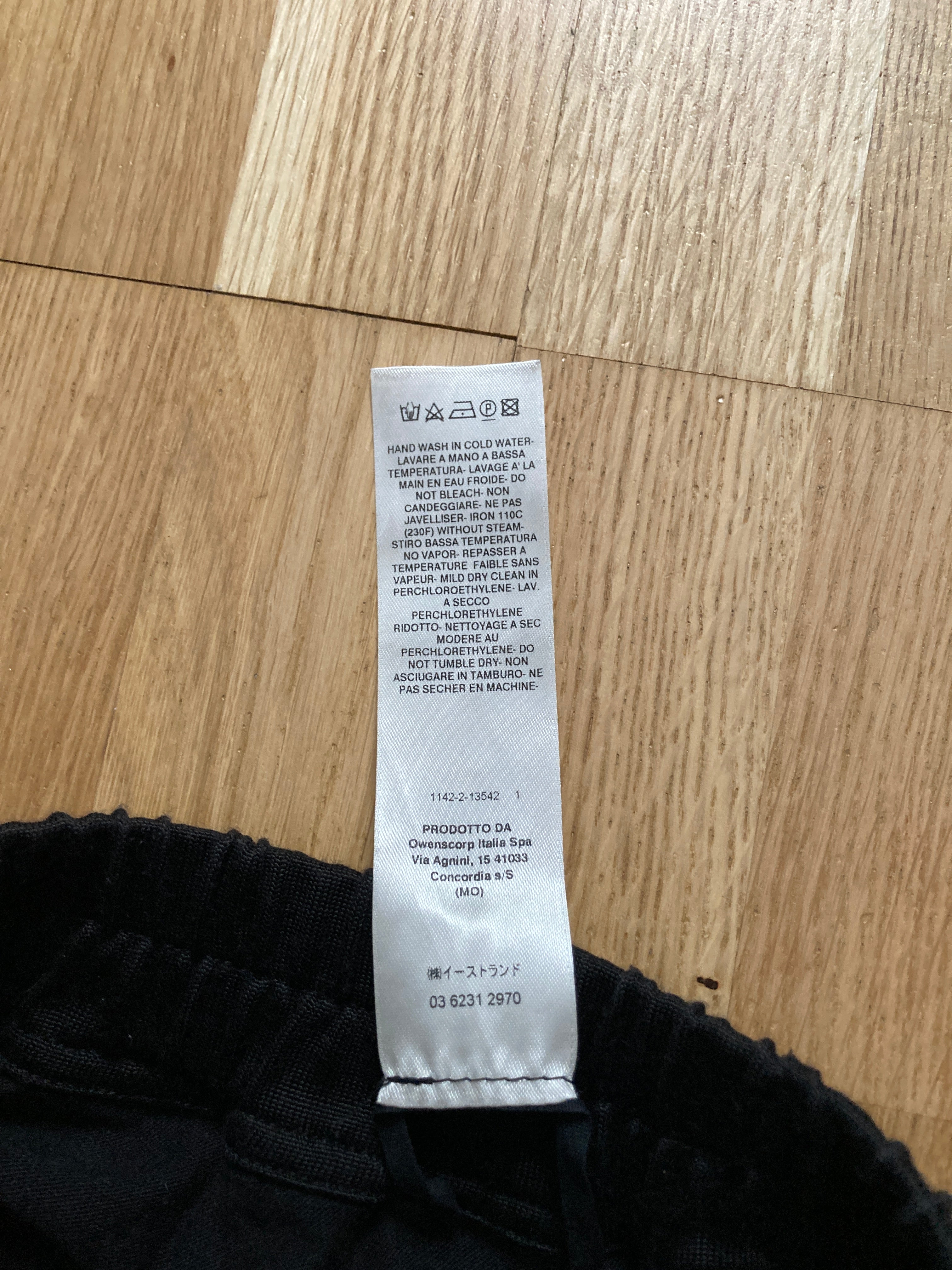 F/W 19 "LARRY" Karloff Viscose & Cotton Jersey Pod Shorts IT48/M/US32