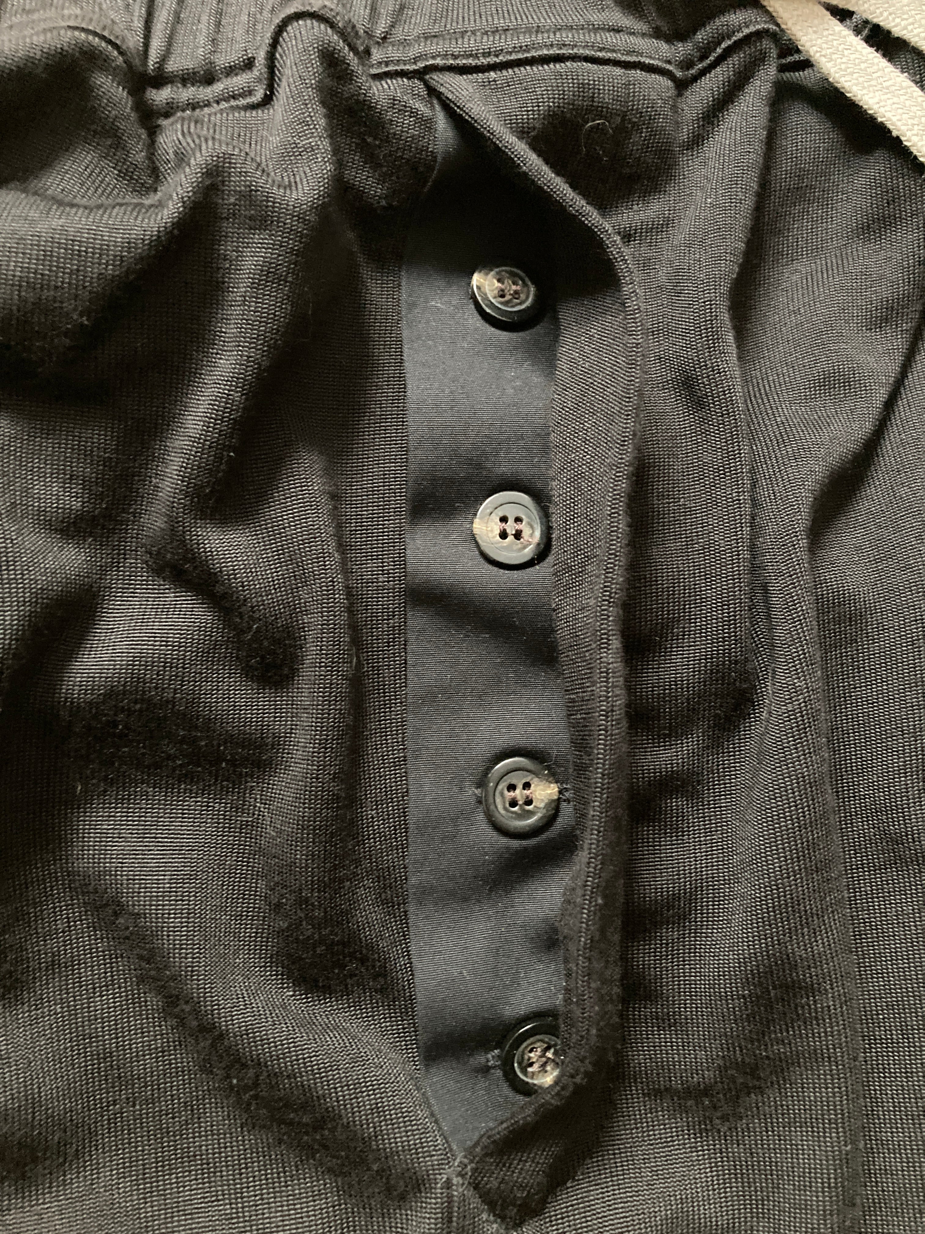 F/W 19 "LARRY" Karloff Viscose & Cotton Jersey Pod Shorts IT48/M/US32