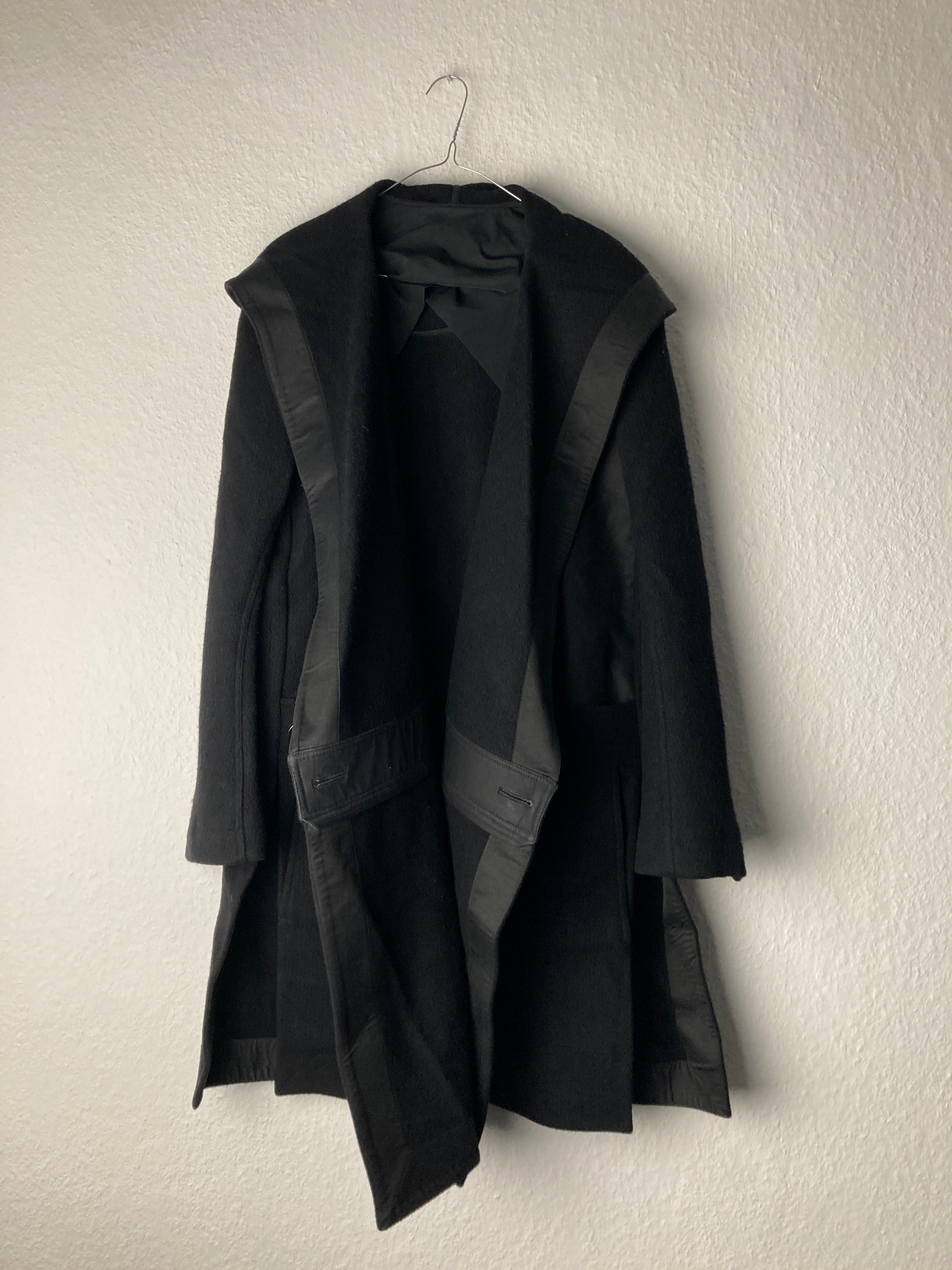 Runway F/W 15 „SPHINX“ Hooded Wool Coat Rick Owens IT50/M