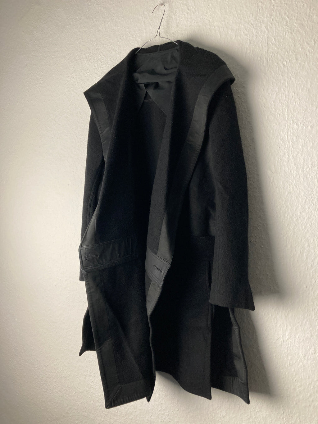 Runway F/W 15 „SPHINX“ Hooded Wool Coat Rick Owens IT50/M