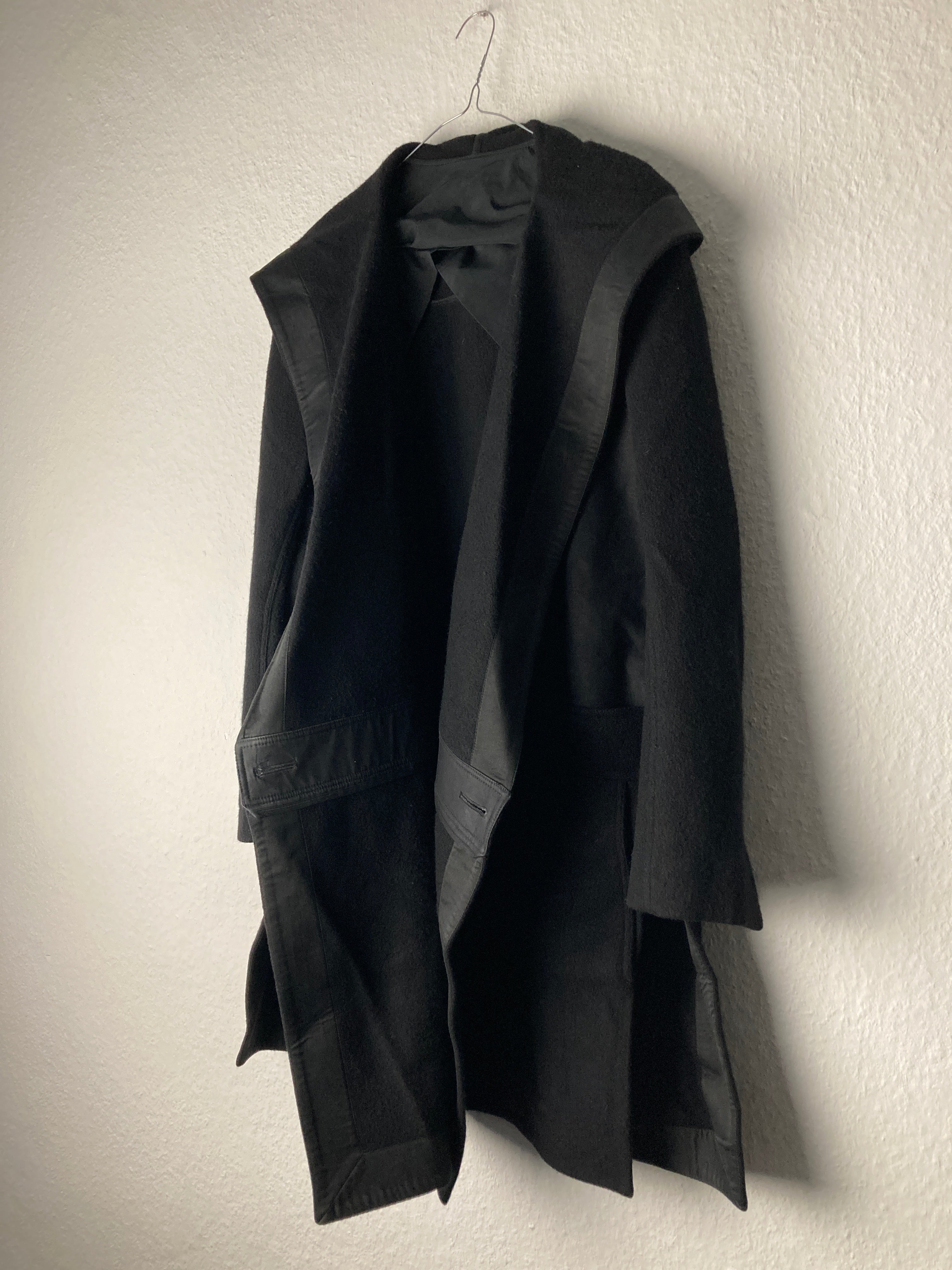 Runway F/W 15 „SPHINX“ Hooded Wool Coat Rick Owens IT50/M