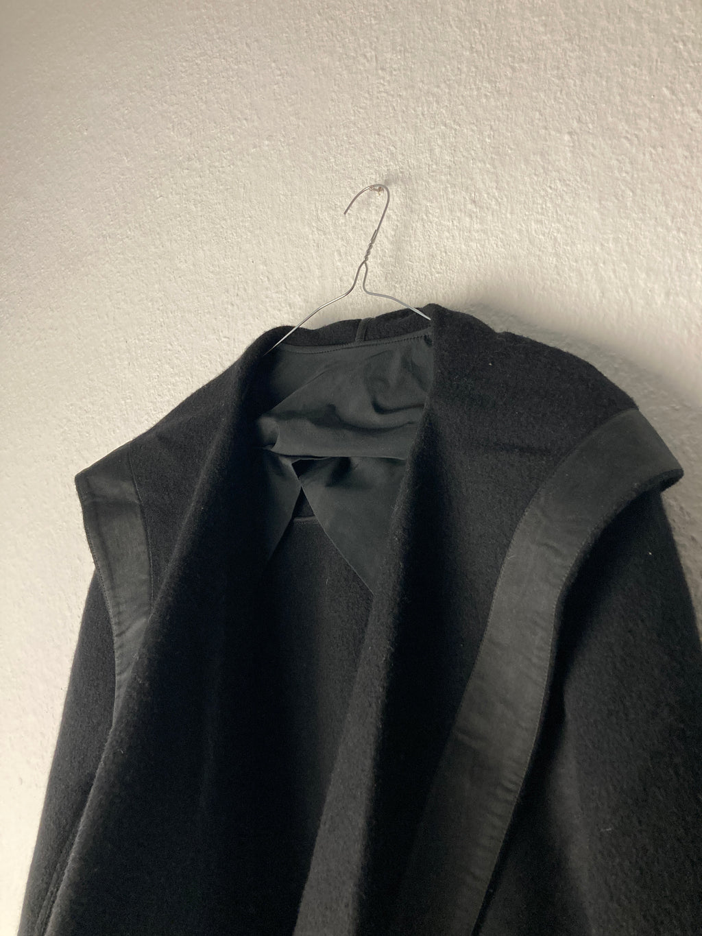 Runway F/W 15 „SPHINX“ Hooded Wool Coat Rick Owens IT50/M