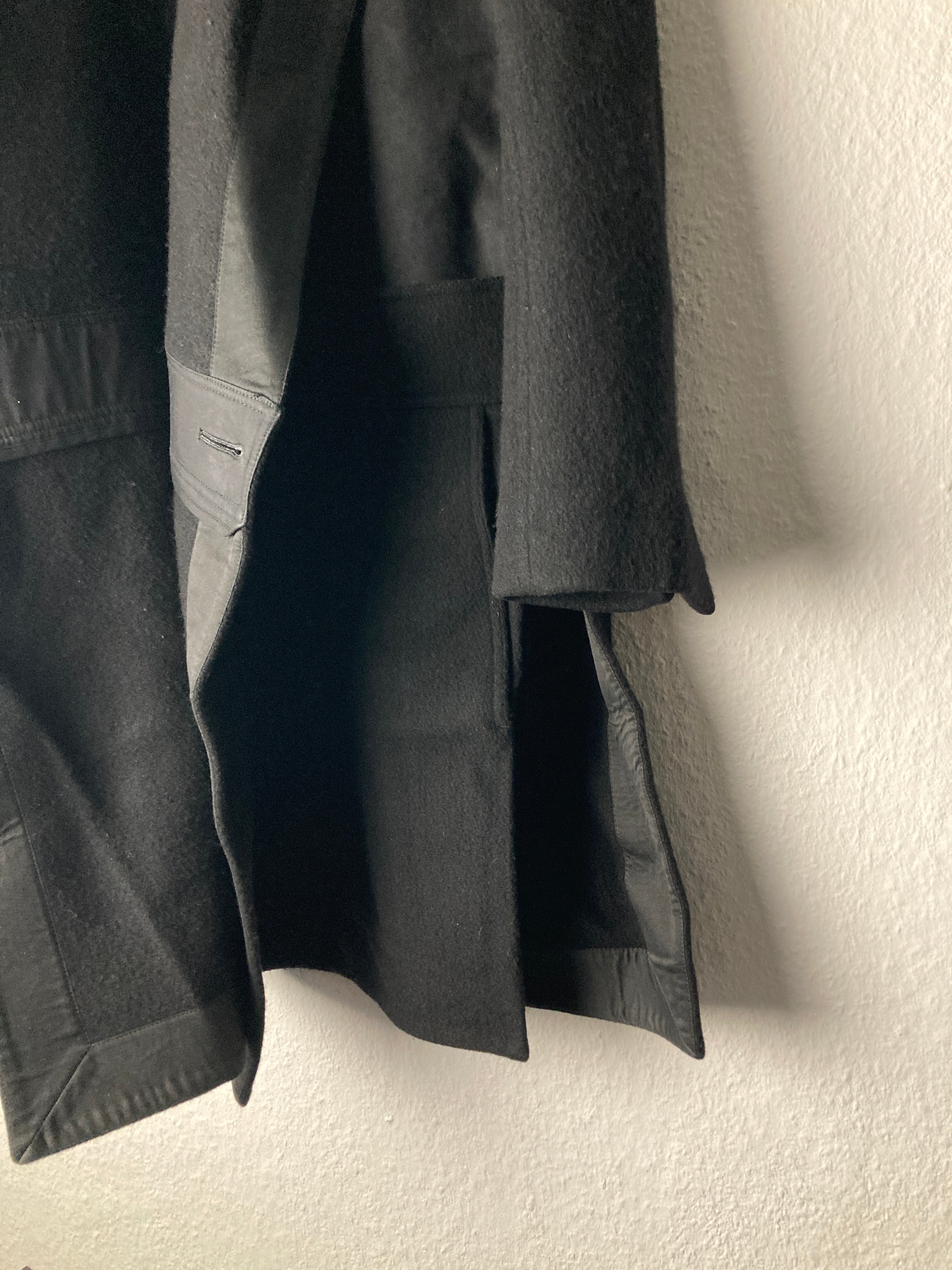 Runway F/W 15 „SPHINX“ Hooded Wool Coat Rick Owens IT50/M