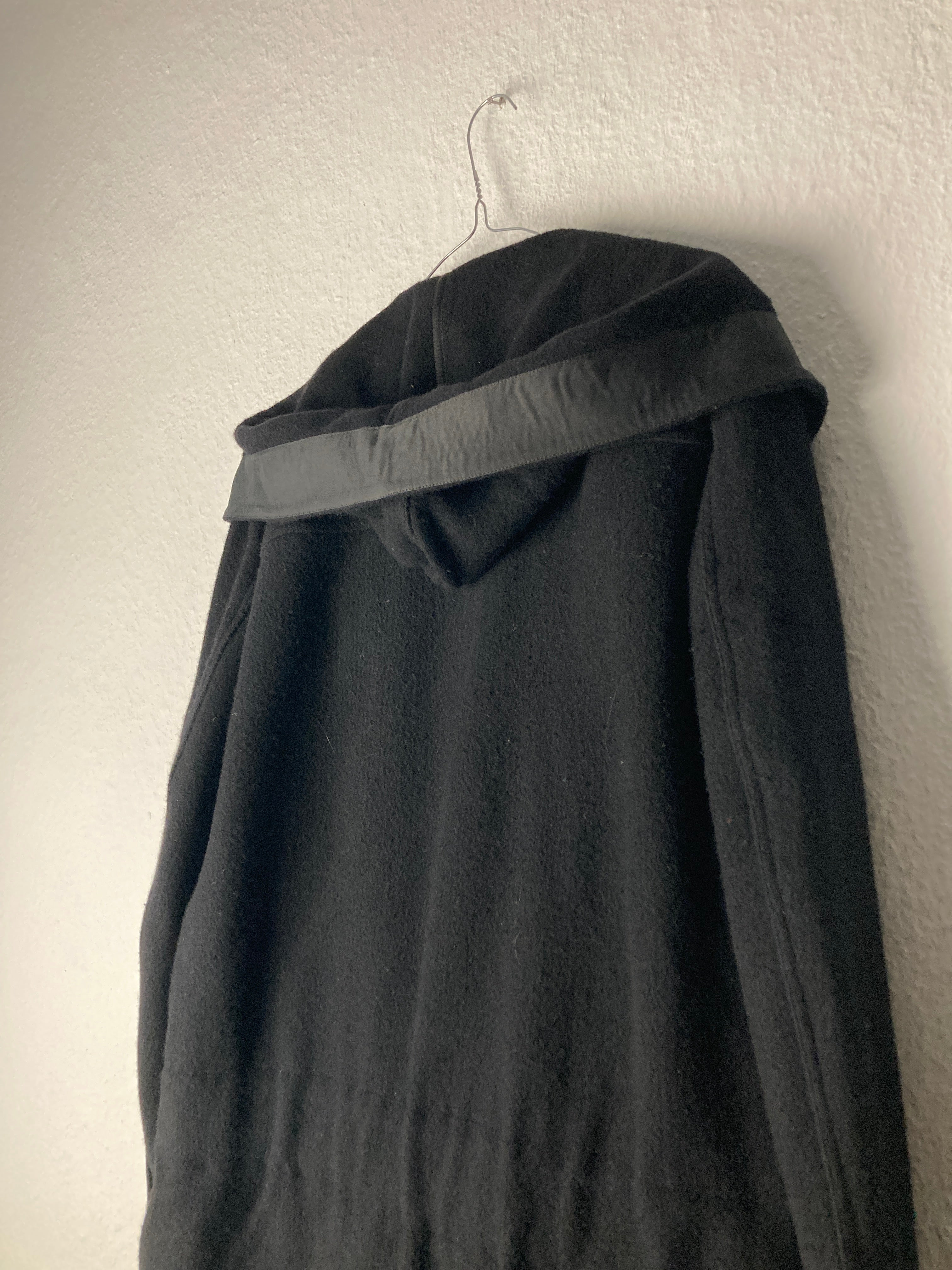 Runway F/W 15 „SPHINX“ Hooded Wool Coat Rick Owens IT50/M