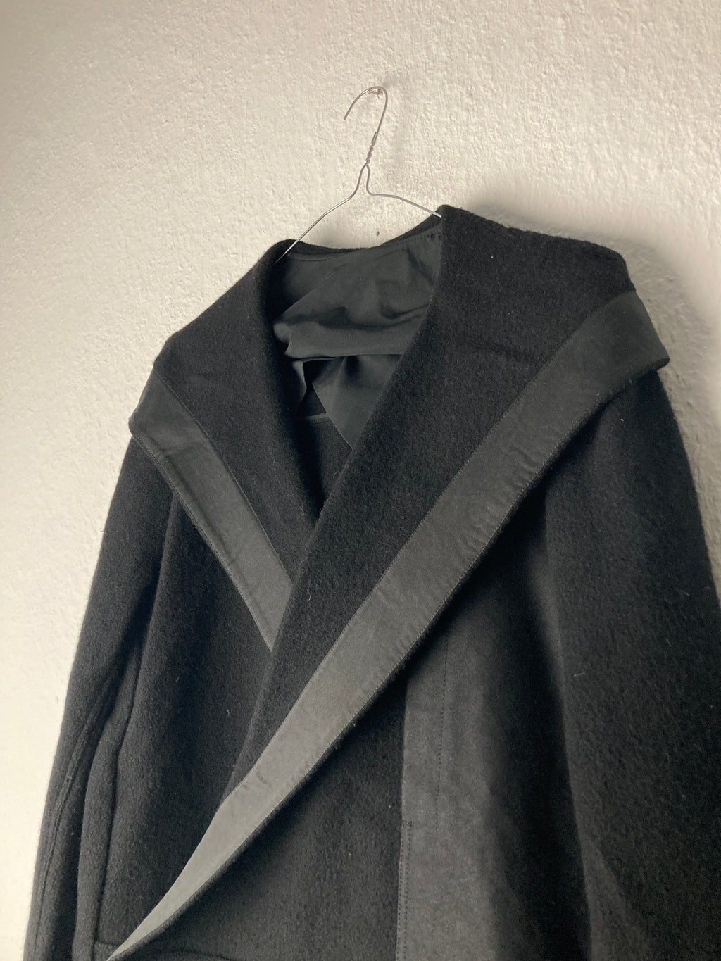 Runway F/W 15 „SPHINX“ Hooded Wool Coat Rick Owens IT50/M
