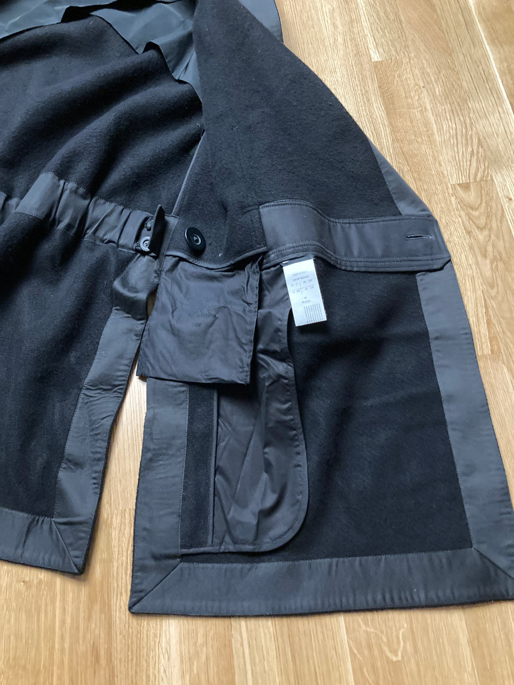 Runway F/W 15 „SPHINX“ Hooded Wool Coat Rick Owens IT50/M