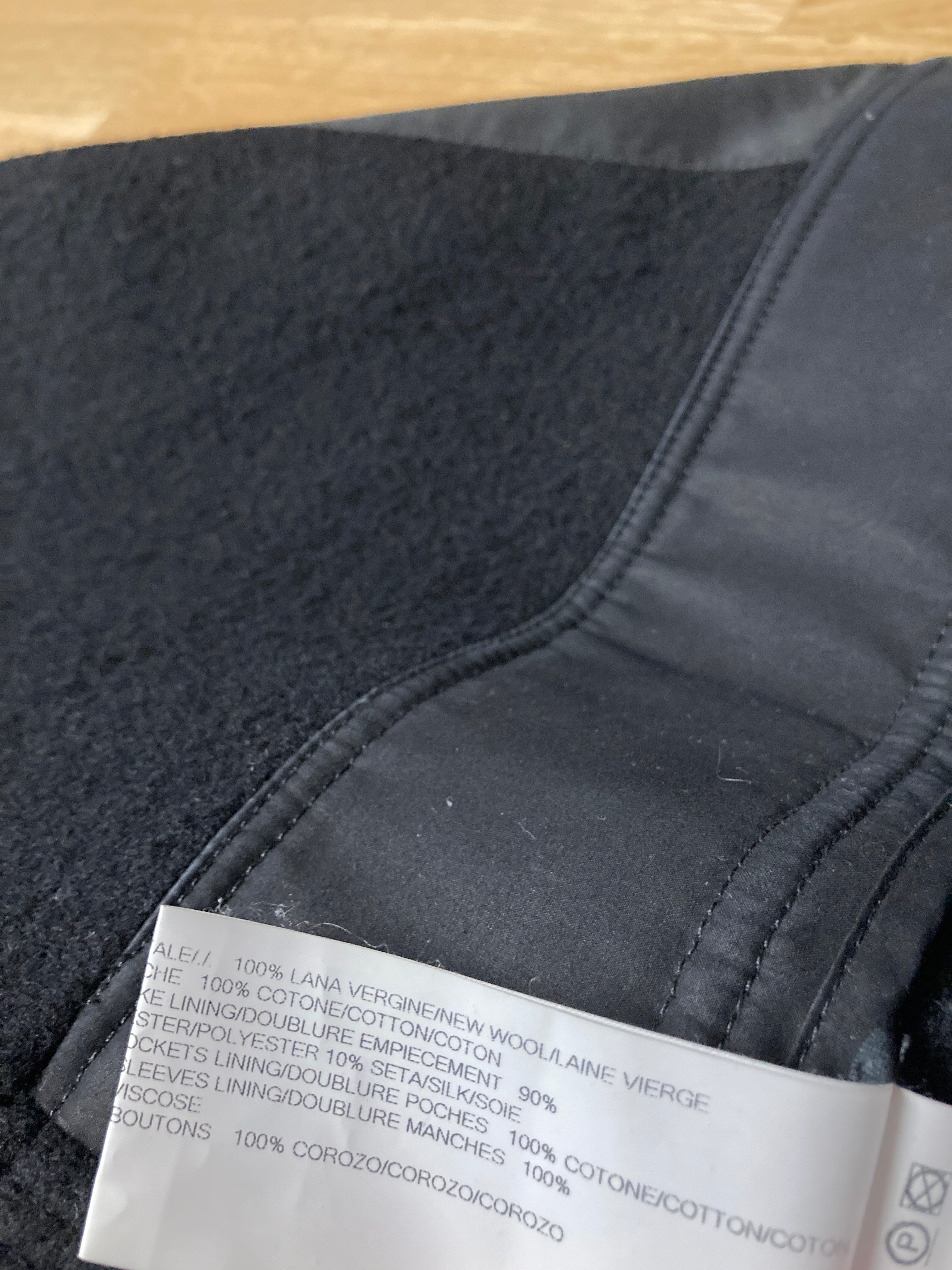 Runway F/W 15 „SPHINX“ Hooded Wool Coat Rick Owens IT50/M