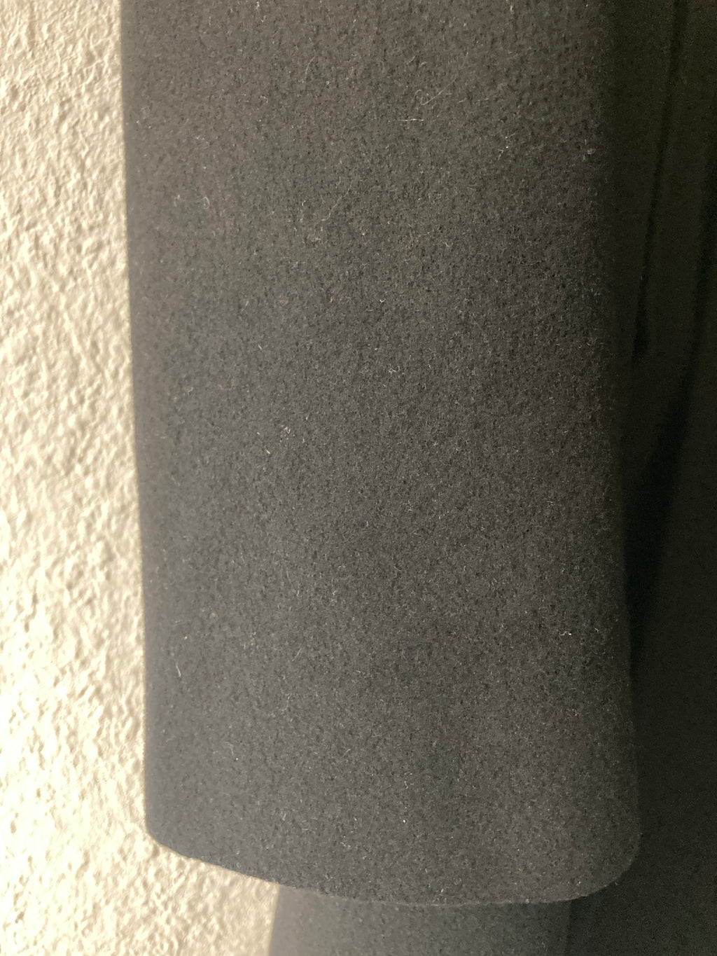 F/W 07 "EXPLODER" Black Cashmere & Wool Officer Coat Rick Owens M