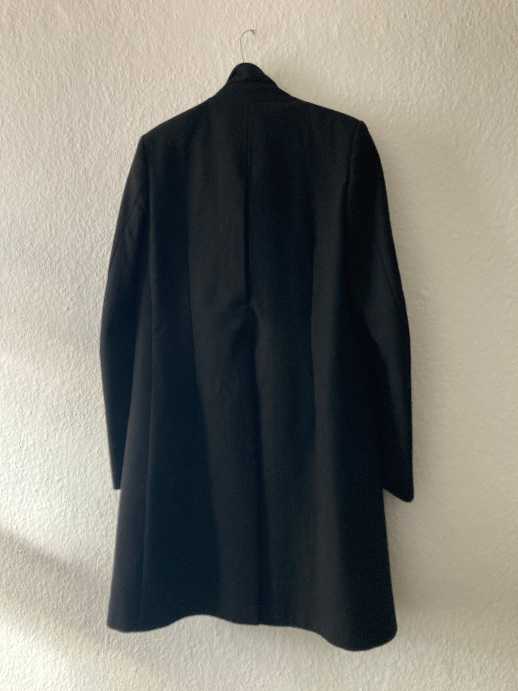 F/W 07 "EXPLODER" Black Cashmere & Wool Officer Coat Rick Owens M