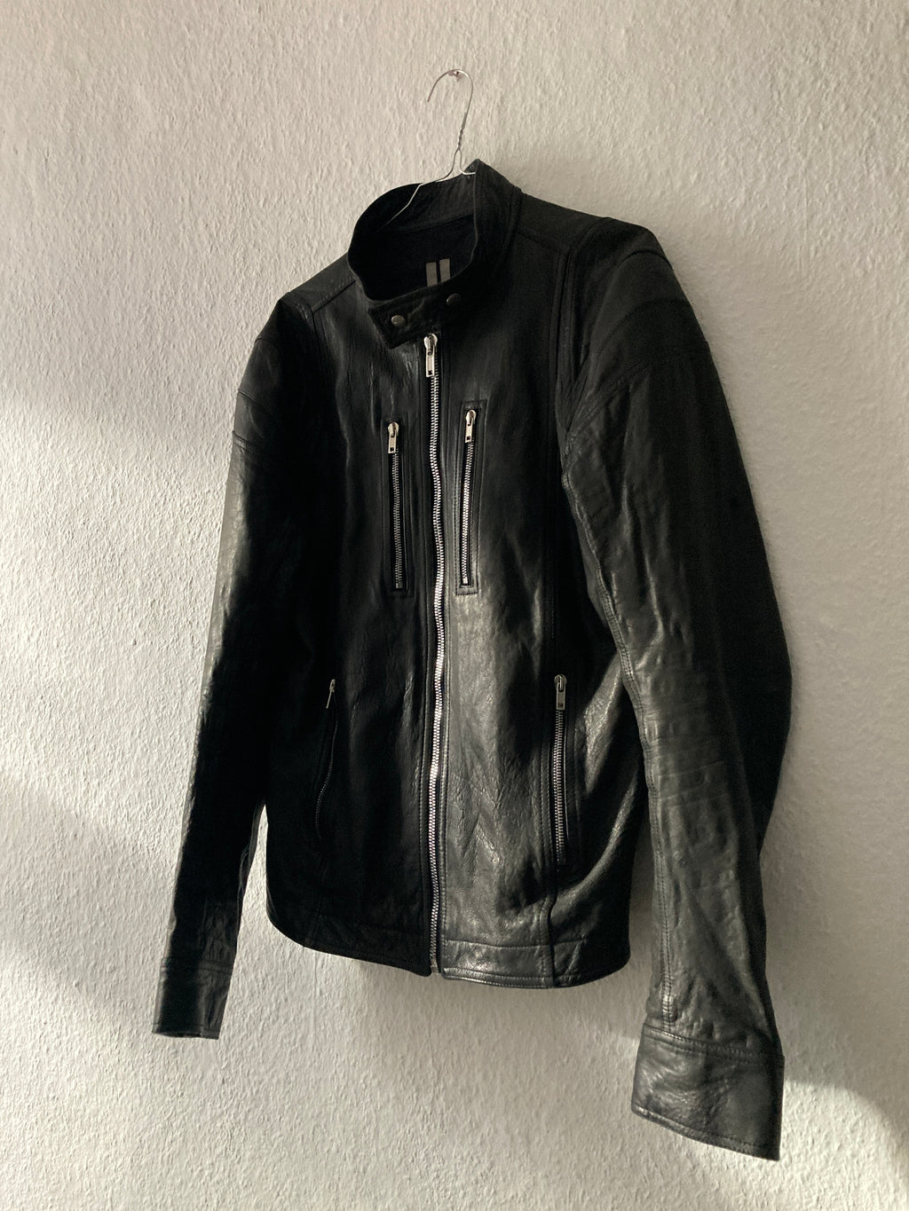 S/S 20 "TECUATL" Heavy Lamb Leather IES Biker Jacket IT50/L