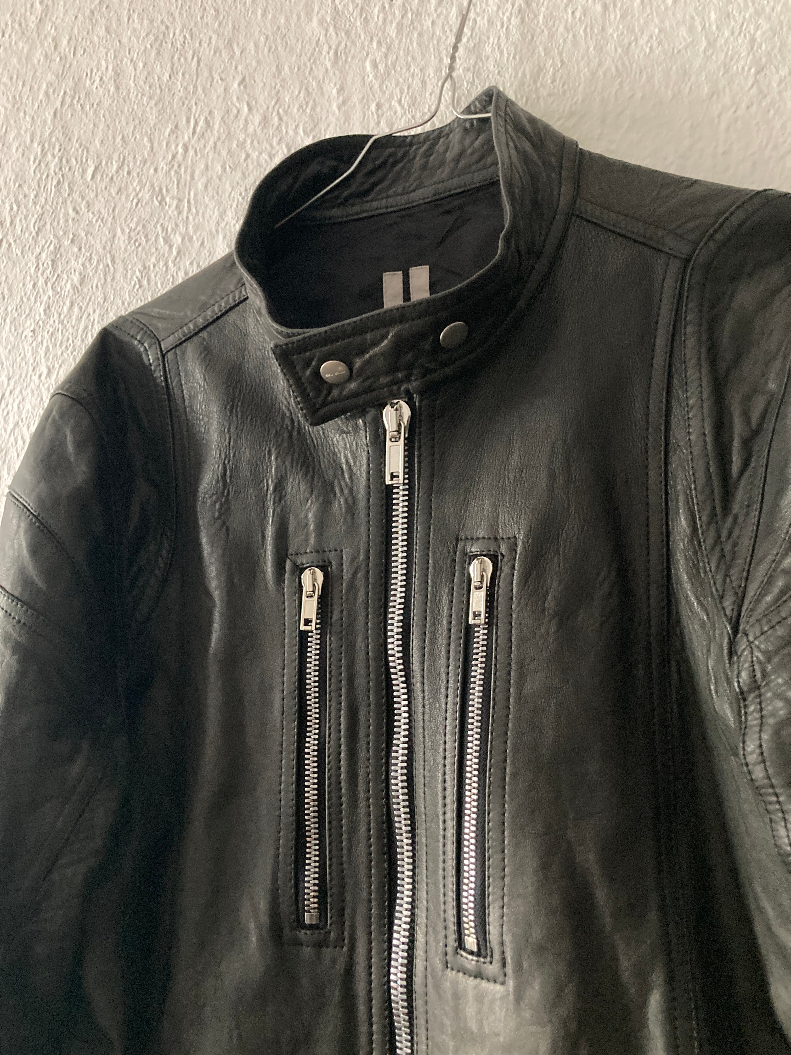 S/S 20 "TECUATL" Heavy Lamb Leather IES Biker Jacket IT50/L