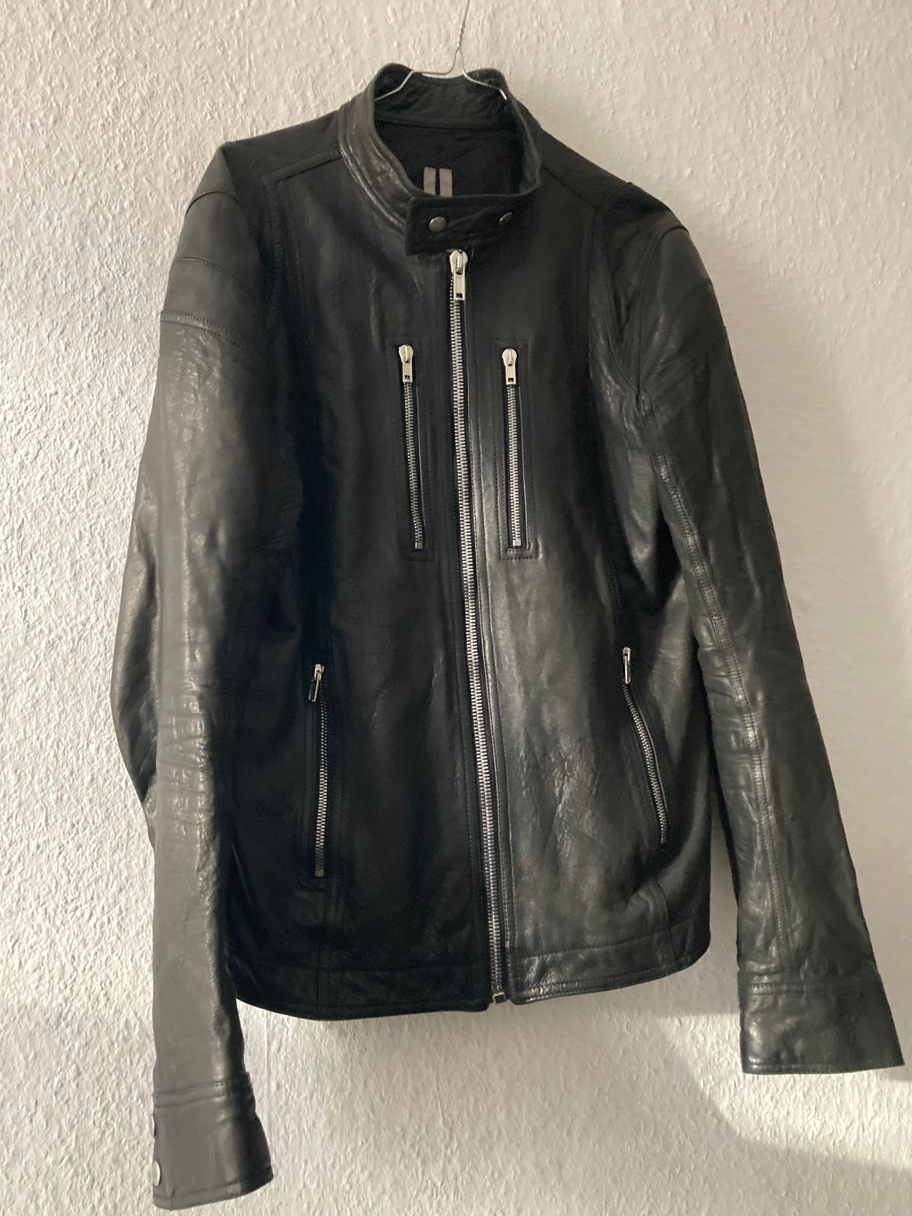 S/S 20 "TECUATL" Heavy Lamb Leather IES Biker Jacket IT50/L