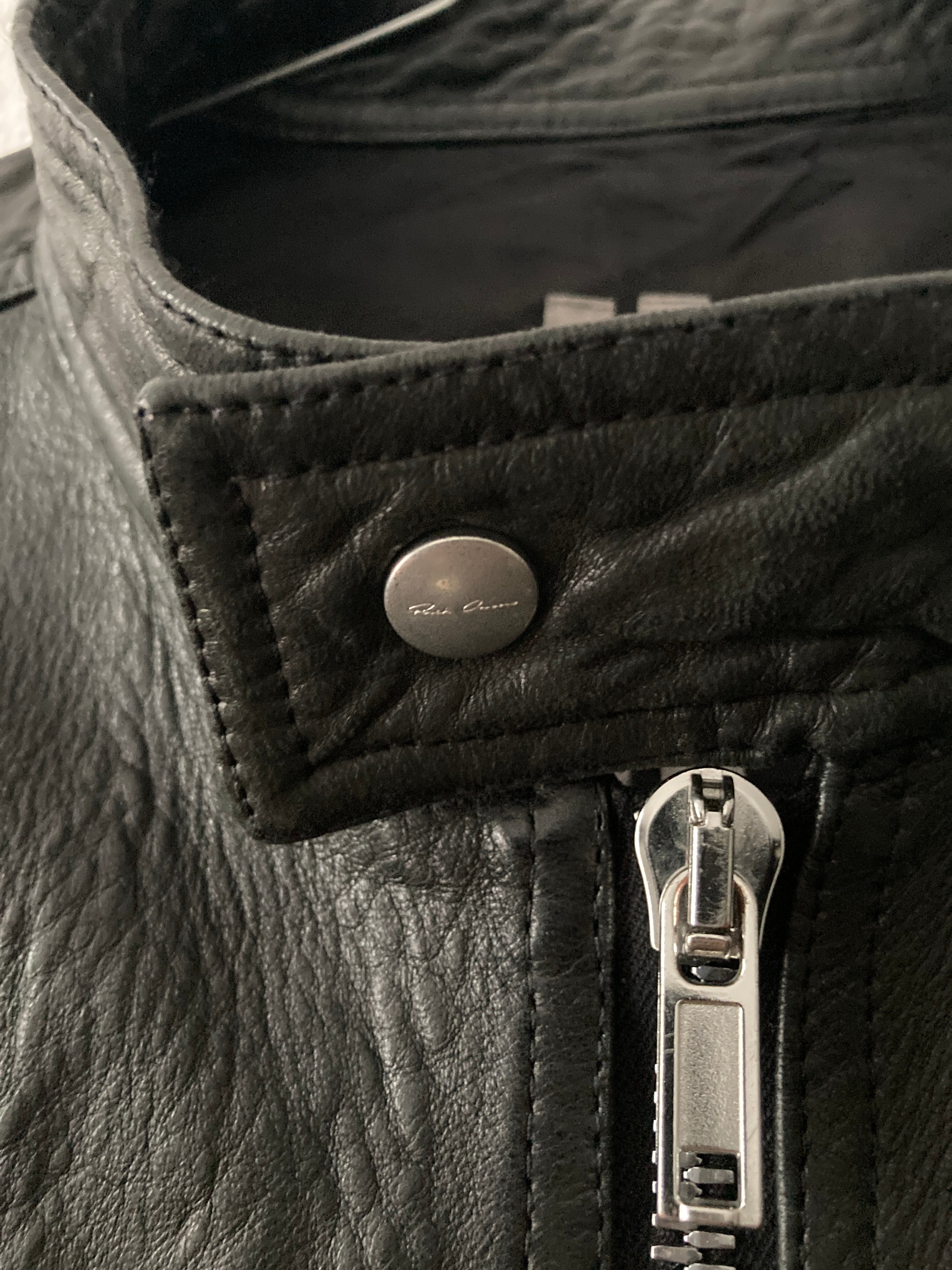 S/S 20 "TECUATL" Heavy Lamb Leather IES Biker Jacket IT50/L