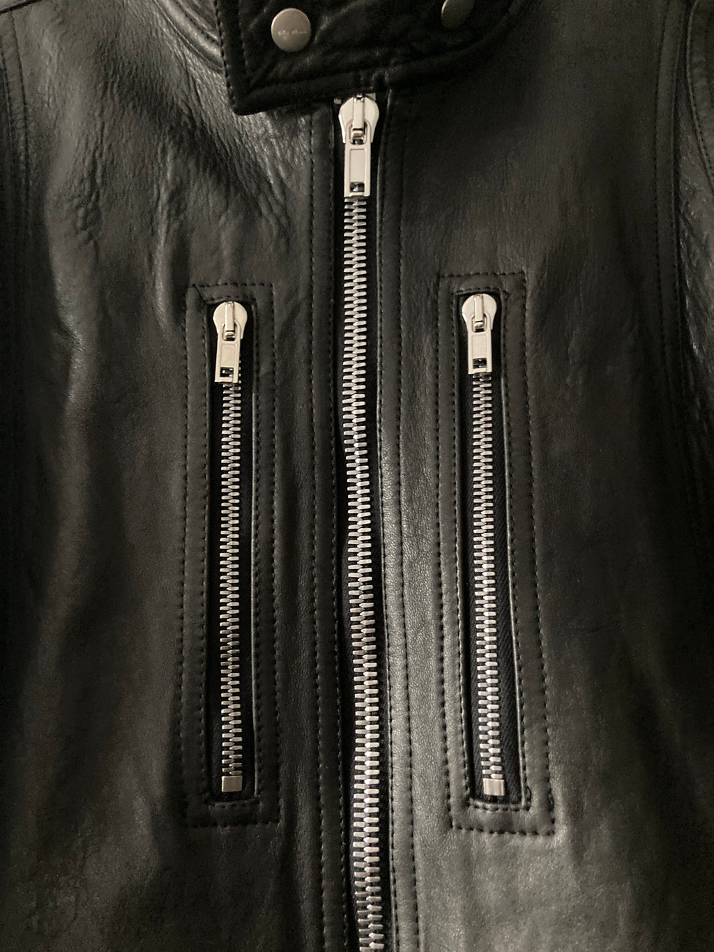 S/S 20 "TECUATL" Heavy Lamb Leather IES Biker Jacket IT50/L