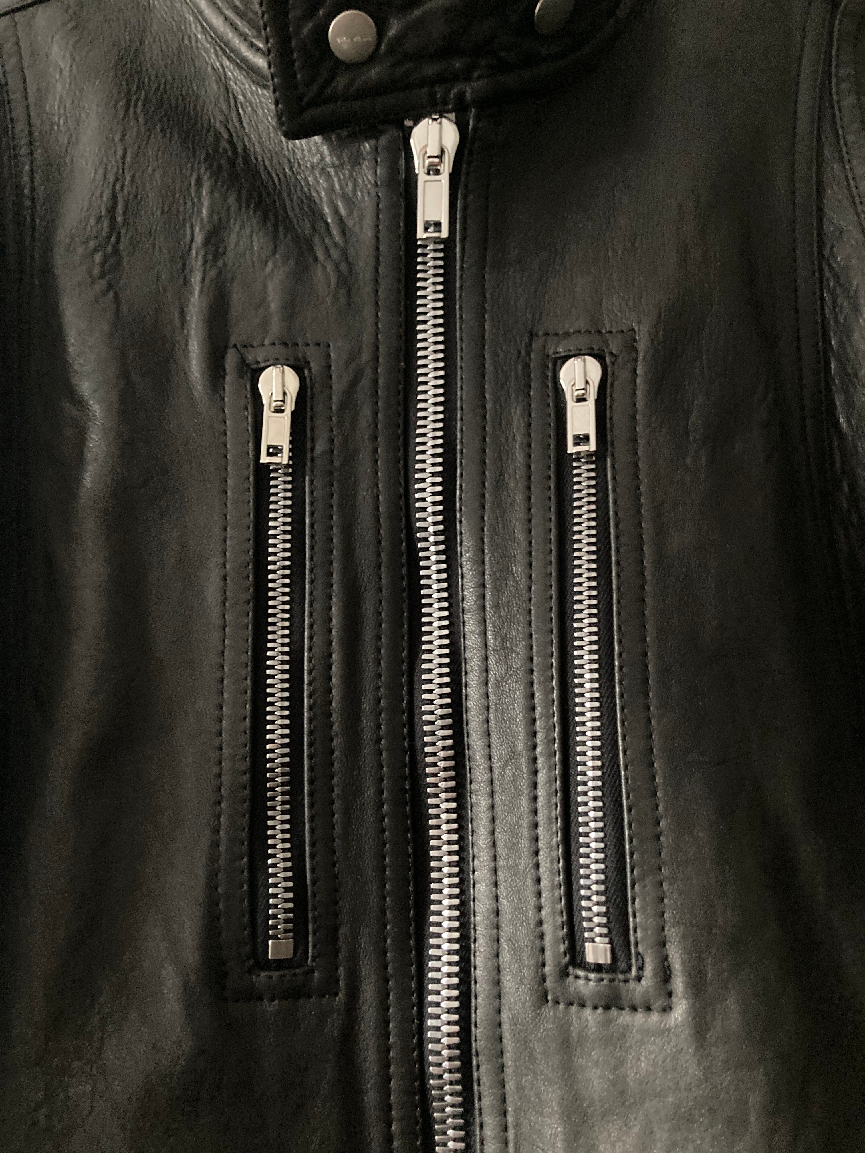 S/S 20 "TECUATL" Heavy Lamb Leather IES Biker Jacket IT50/L