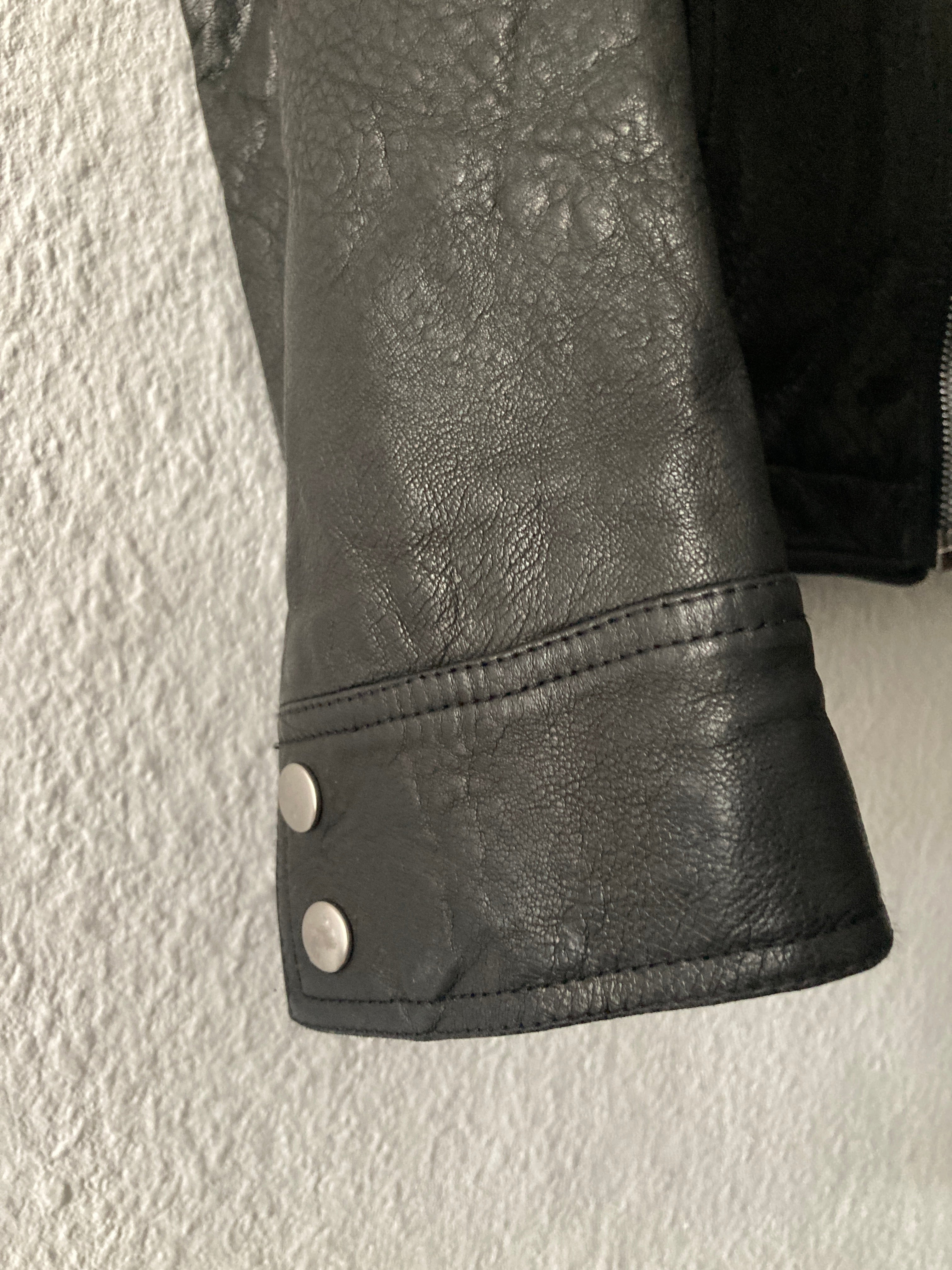 S/S 20 "TECUATL" Heavy Lamb Leather IES Biker Jacket IT50/L