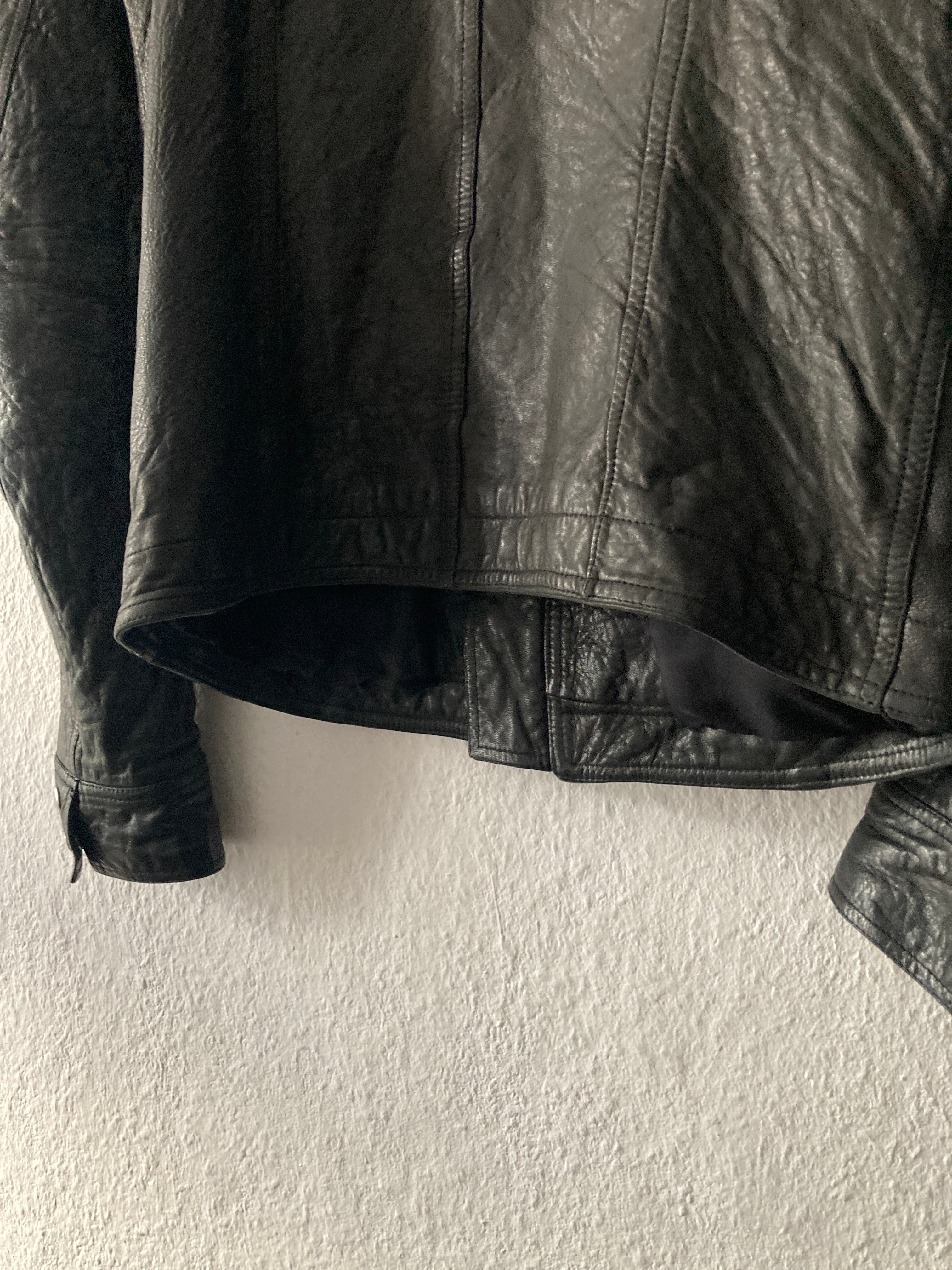 S/S 20 "TECUATL" Heavy Lamb Leather IES Biker Jacket IT50/L