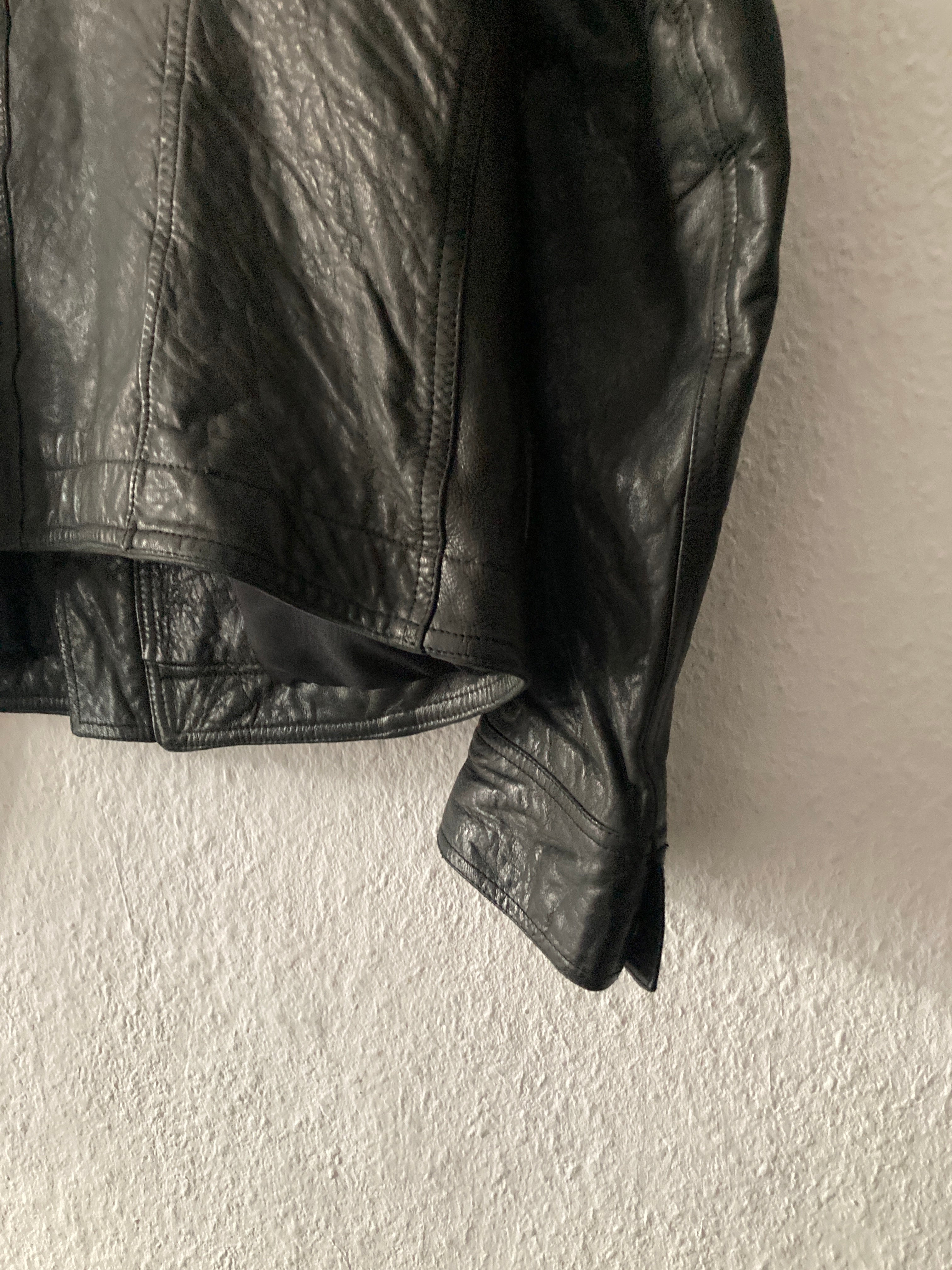 S/S 20 "TECUATL" Heavy Lamb Leather IES Biker Jacket IT50/L