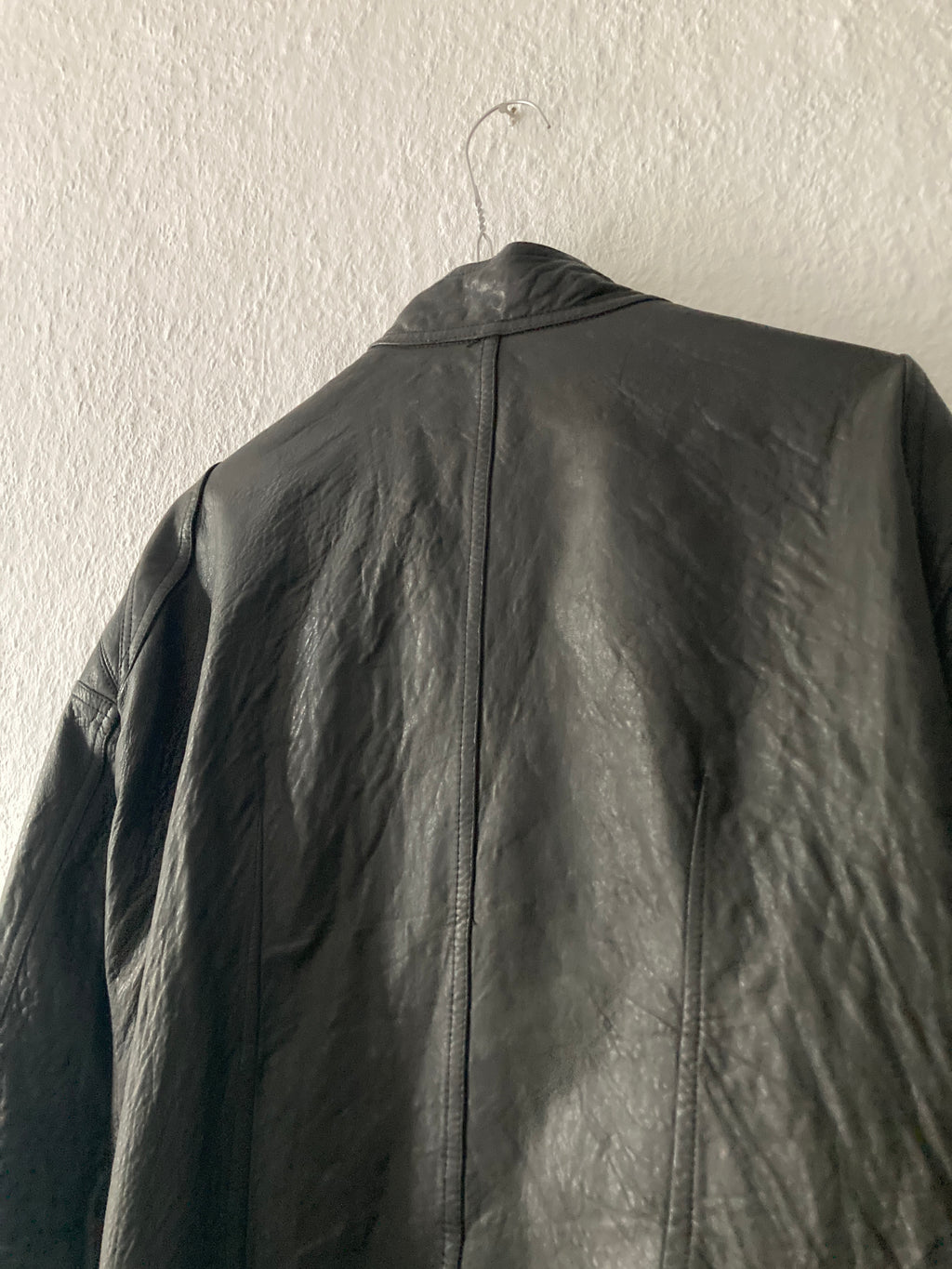 S/S 20 "TECUATL" Heavy Lamb Leather IES Biker Jacket IT50/L