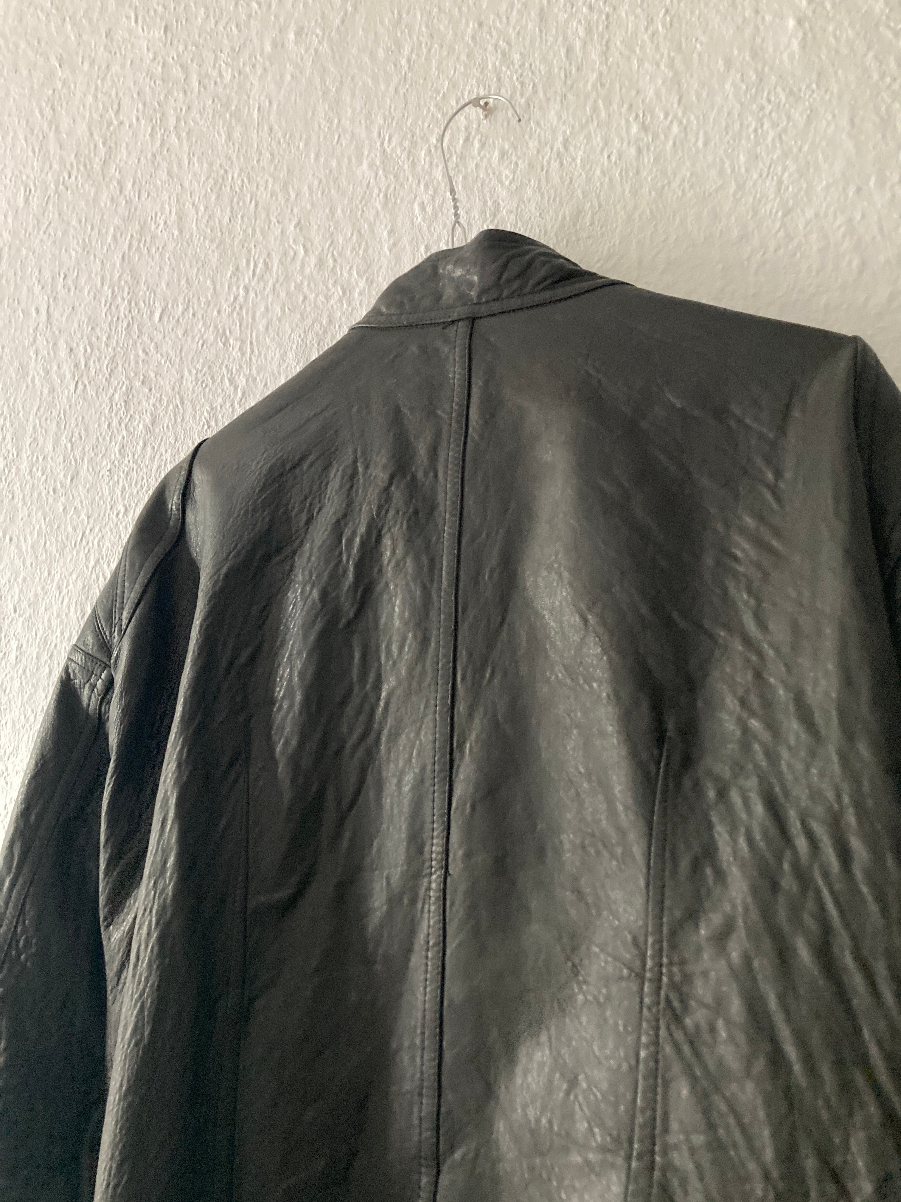 S/S 20 "TECUATL" Heavy Lamb Leather IES Biker Jacket IT50/L