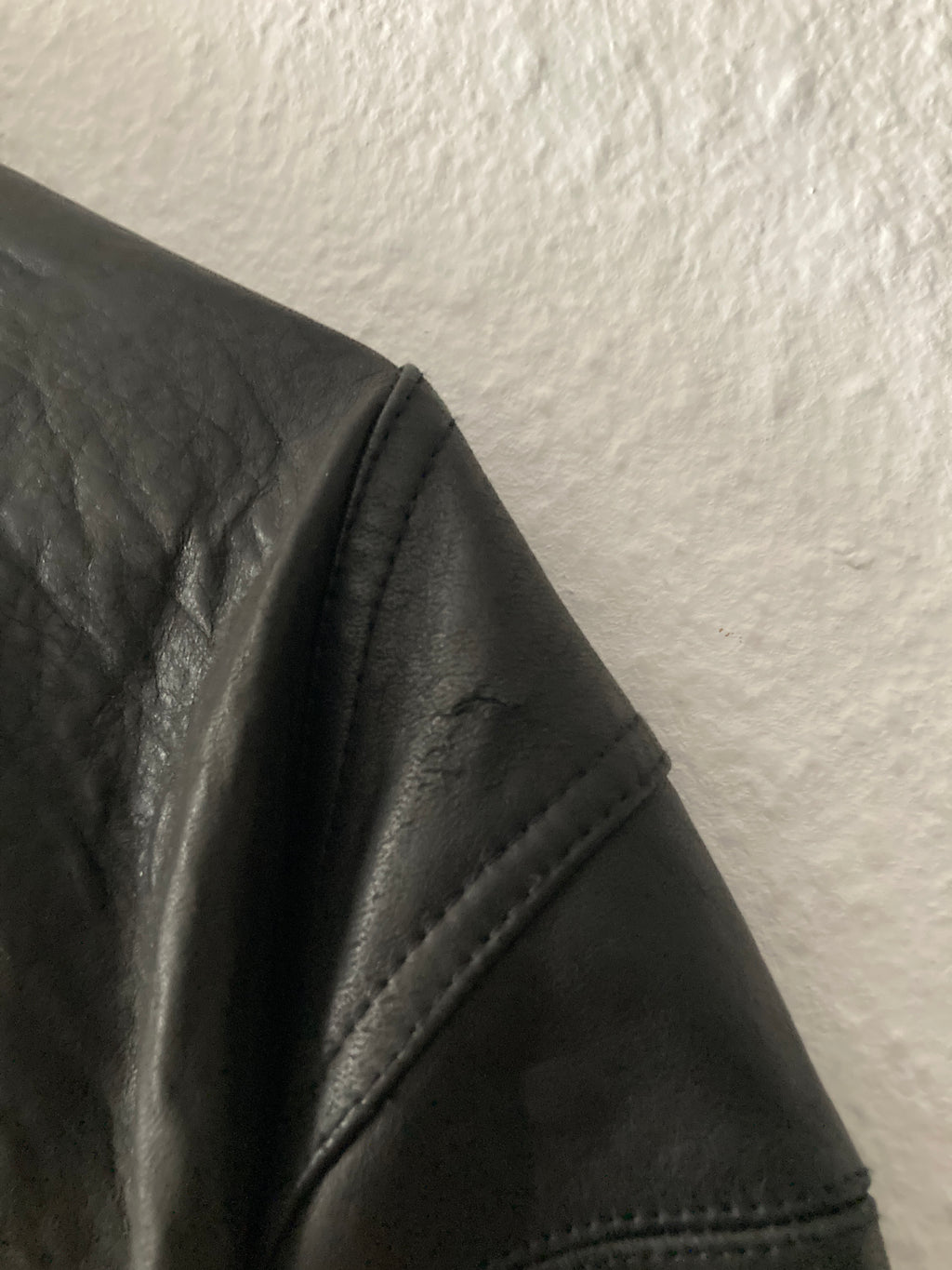 S/S 20 "TECUATL" Heavy Lamb Leather IES Biker Jacket IT50/L