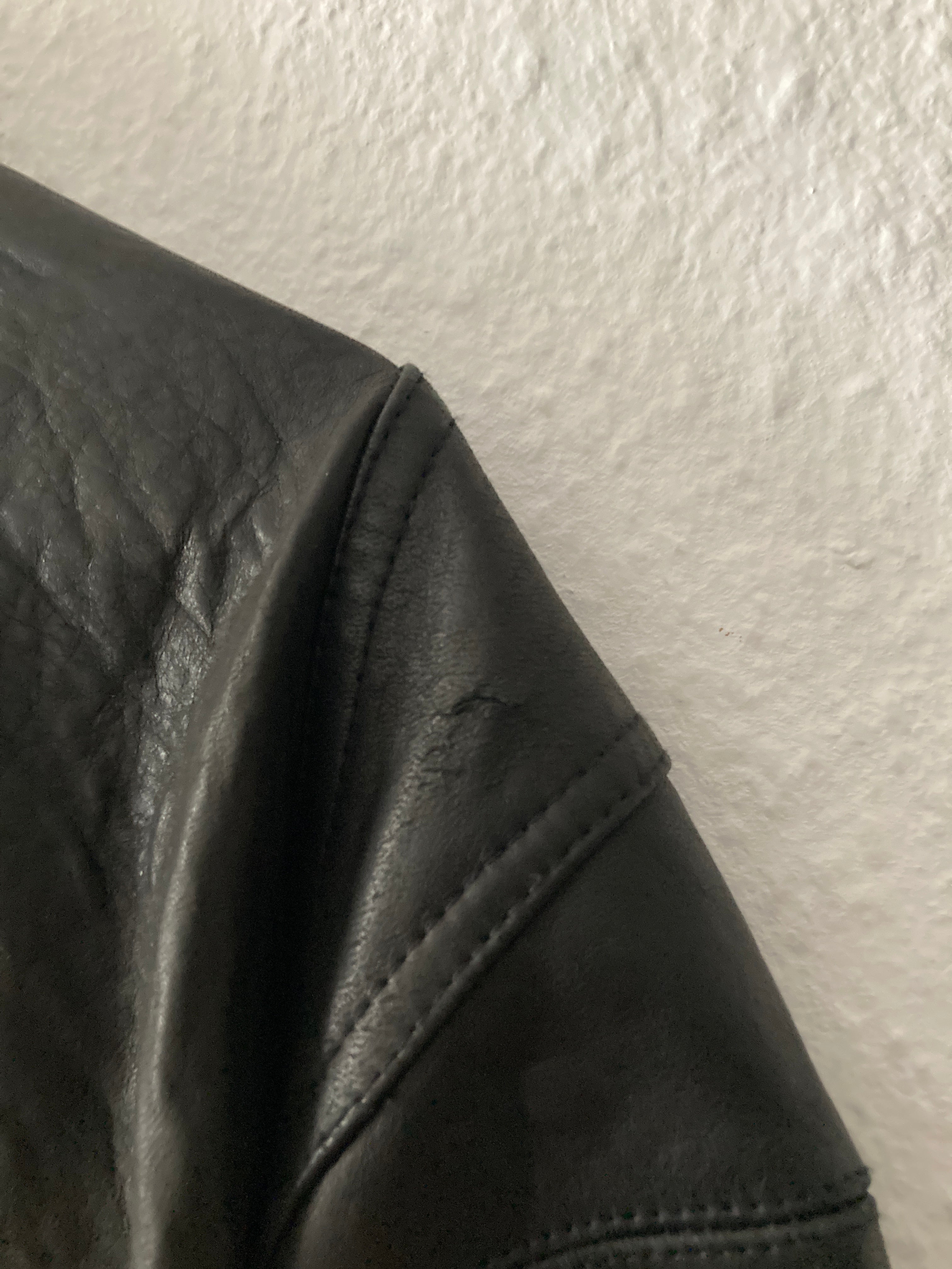 S/S 20 "TECUATL" Heavy Lamb Leather IES Biker Jacket IT50/L