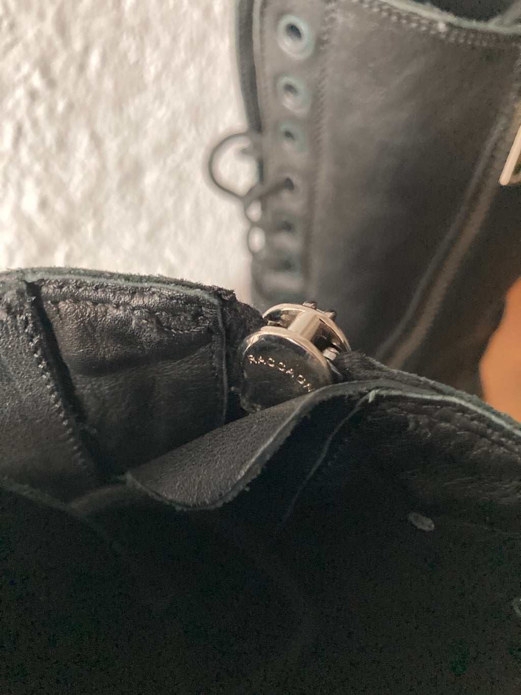 F/W 12 „MOUNTAIN“ Black Flat Sole Combat Boots IT44 Rick Owens