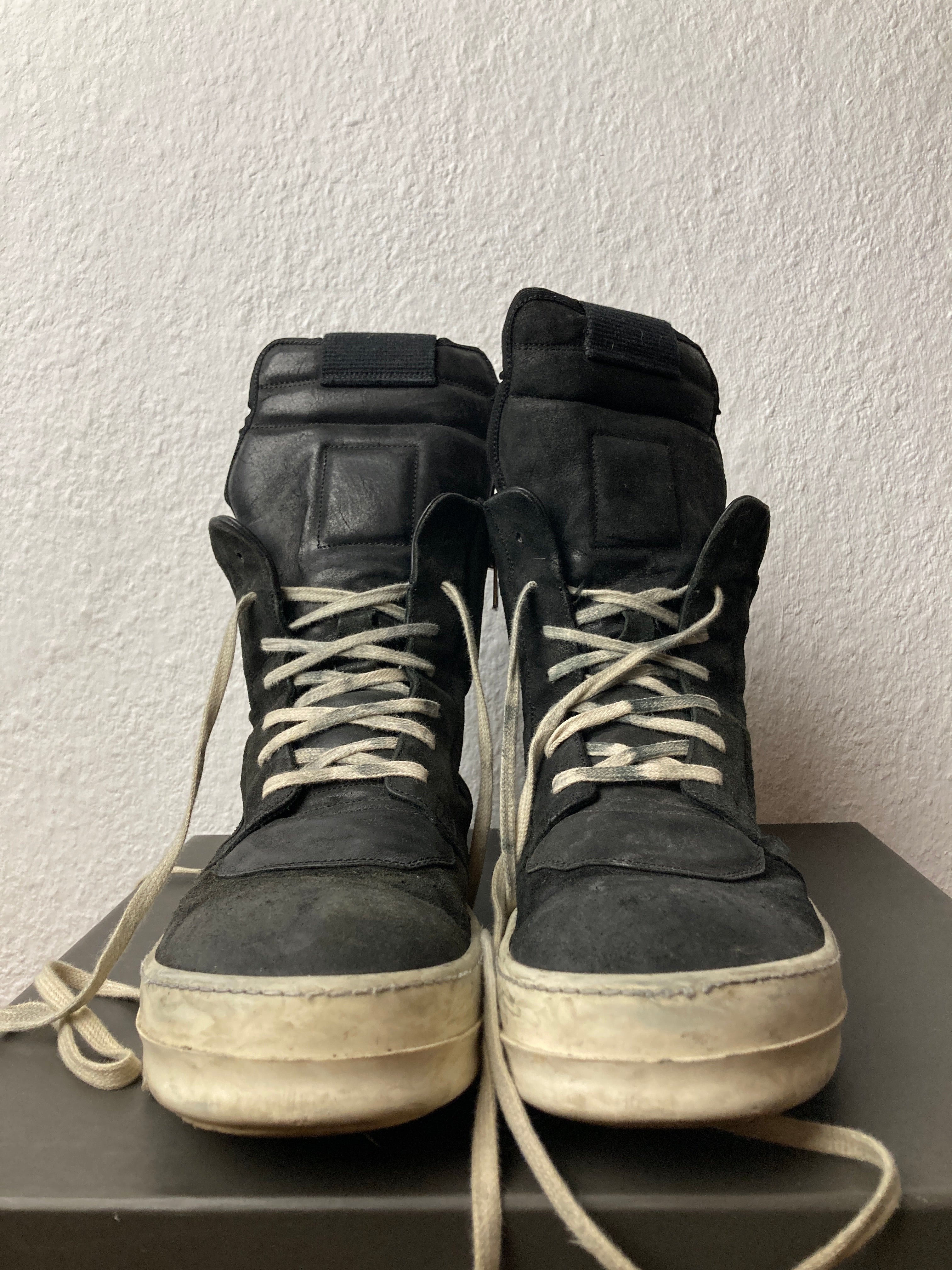S/S 15 „FAUN“ Reverse Leather Geobaskets IT43 Rick Owens