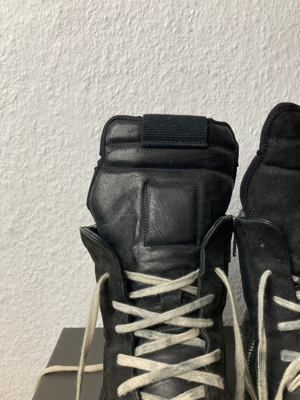 S/S 15 „FAUN“ Reverse Leather Geobaskets IT43 Rick Owens