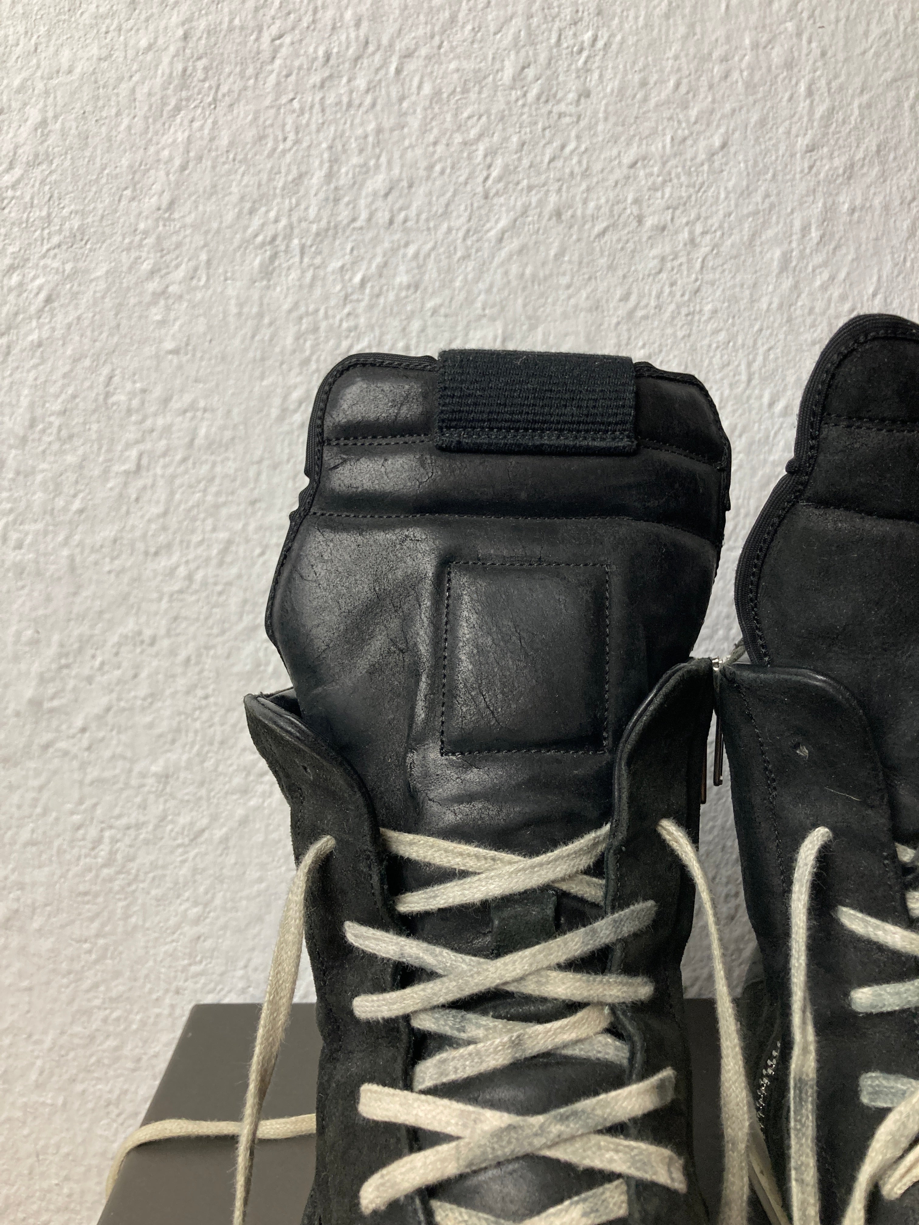 S/S 15 „FAUN“ Reverse Leather Geobaskets IT43 Rick Owens