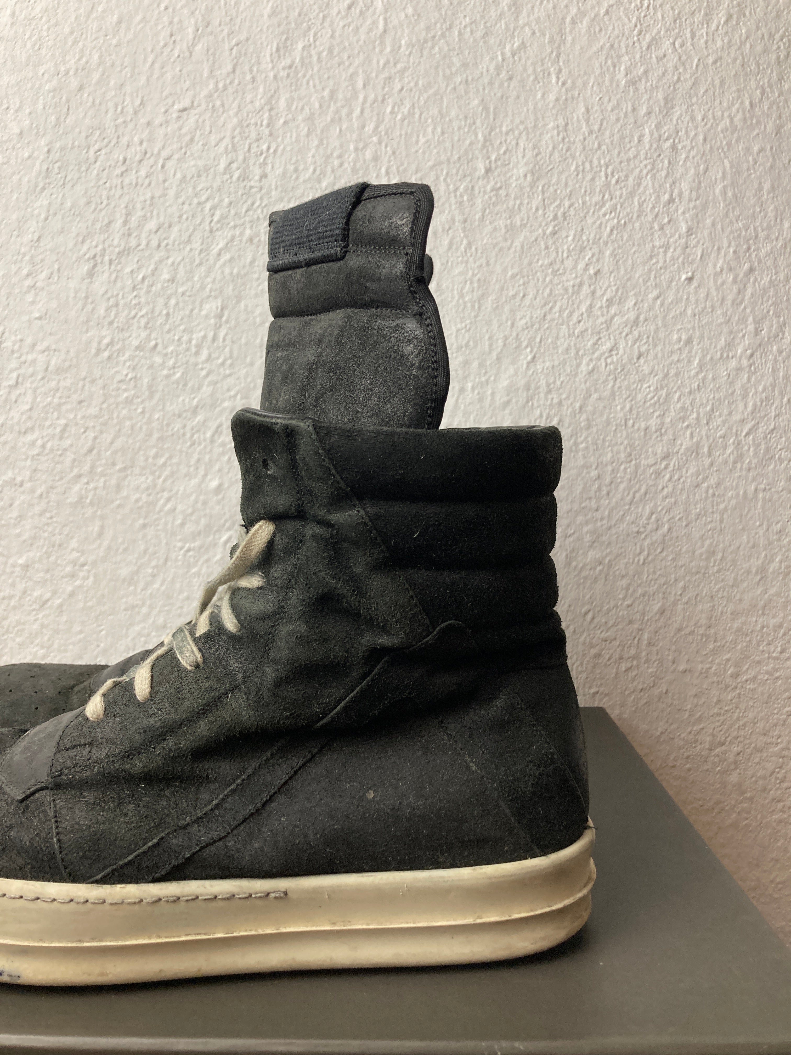 S/S 15 „FAUN“ Reverse Leather Geobaskets IT43 Rick Owens