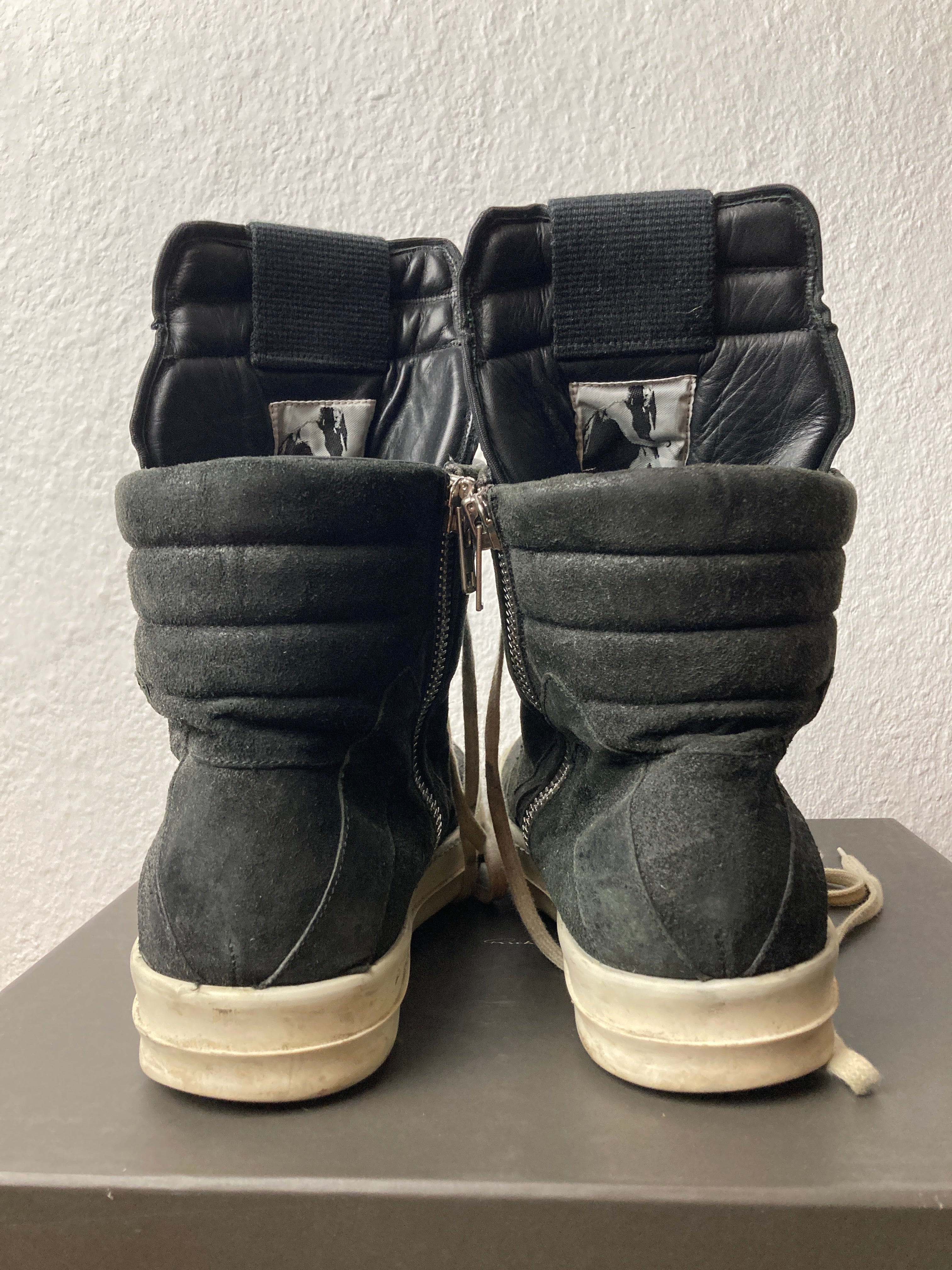S/S 15 „FAUN“ Reverse Leather Geobaskets IT43 Rick Owens