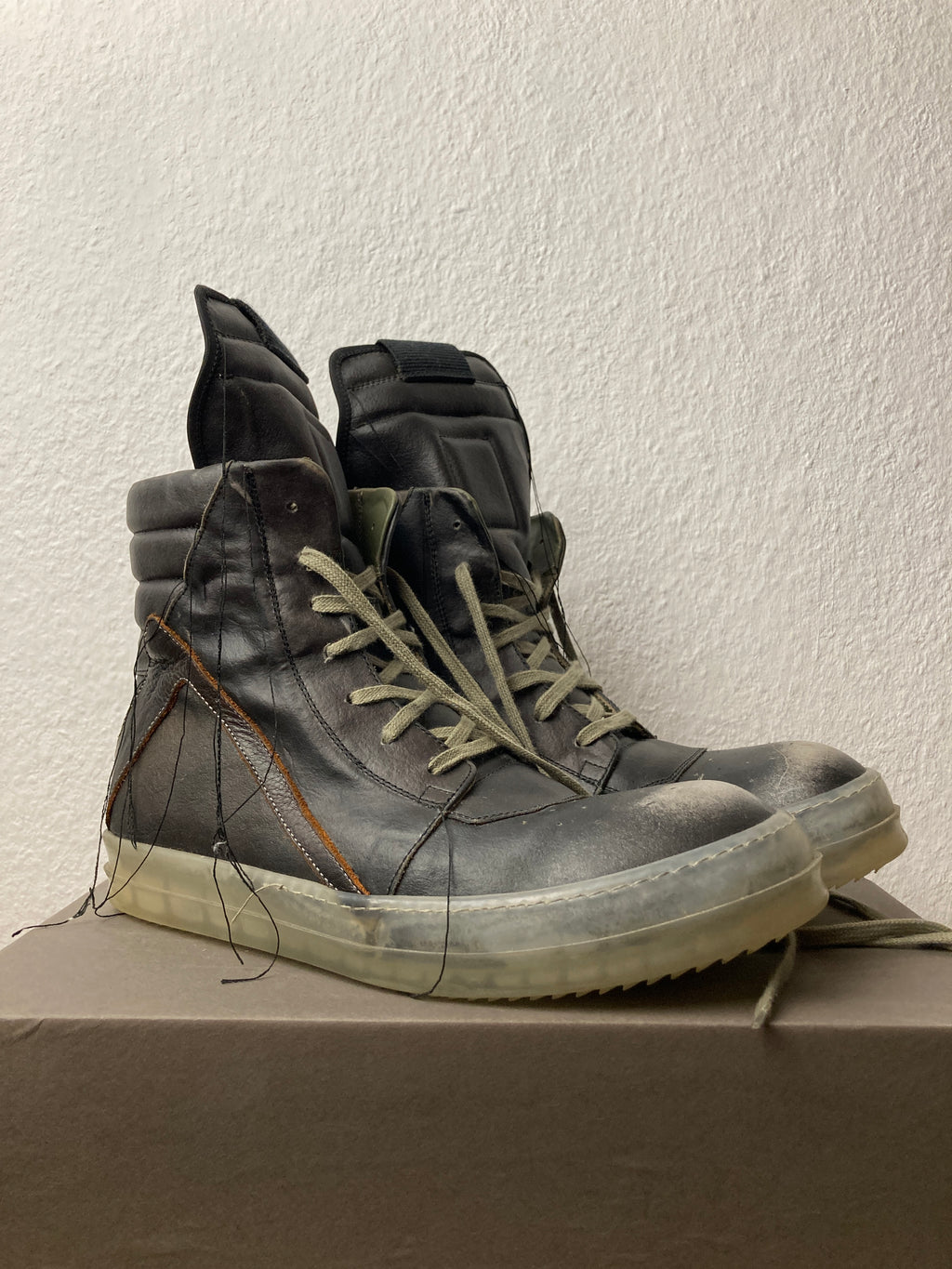 S/S 19「BABEL」ブルージェイ・ジオバスケット IT46/US13 リック・オウエンス