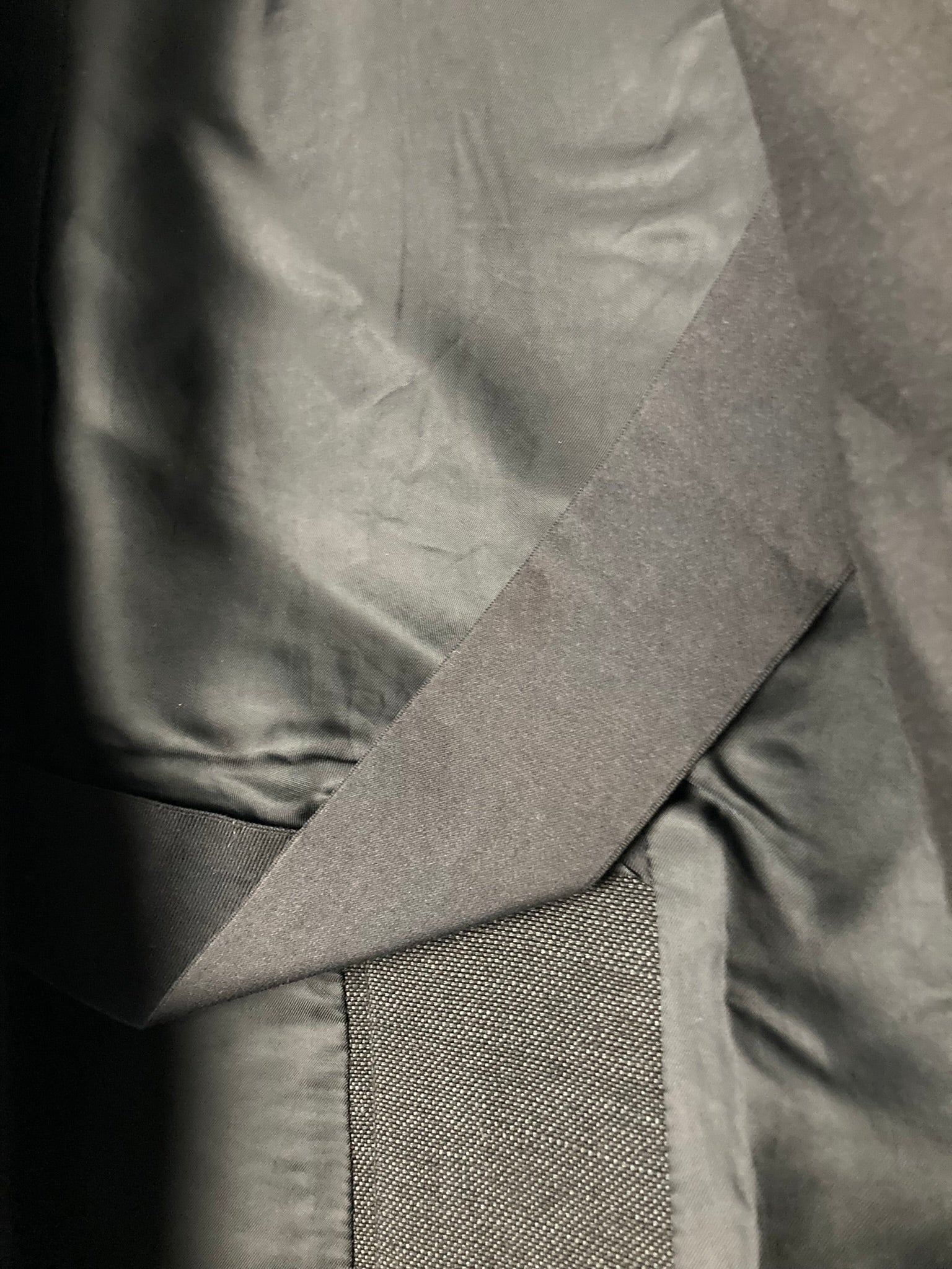 F/W 12 "MOUNTAIN" Shawl Collar Hemp & Wool Single-Breasted Blazer