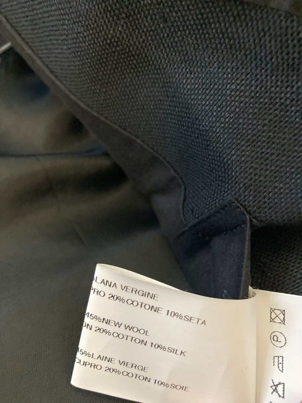 F/W 12 "MOUNTAIN" Shawl Collar Hemp & Wool Single-Breasted Blazer