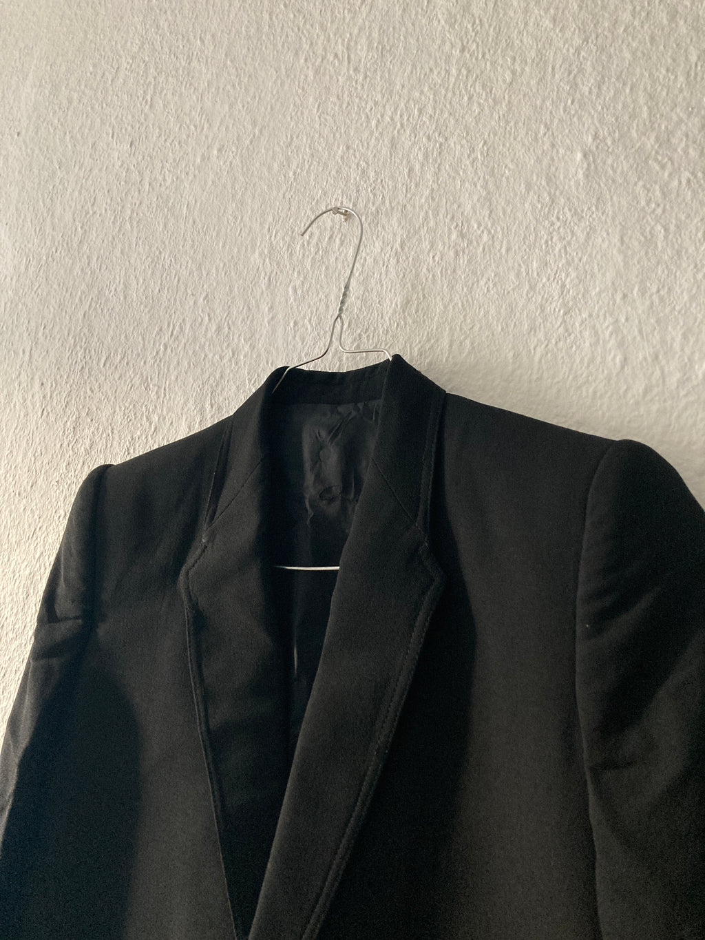 S/S 17 "WALRUS" Long Knife Wool Coat Rick Owens