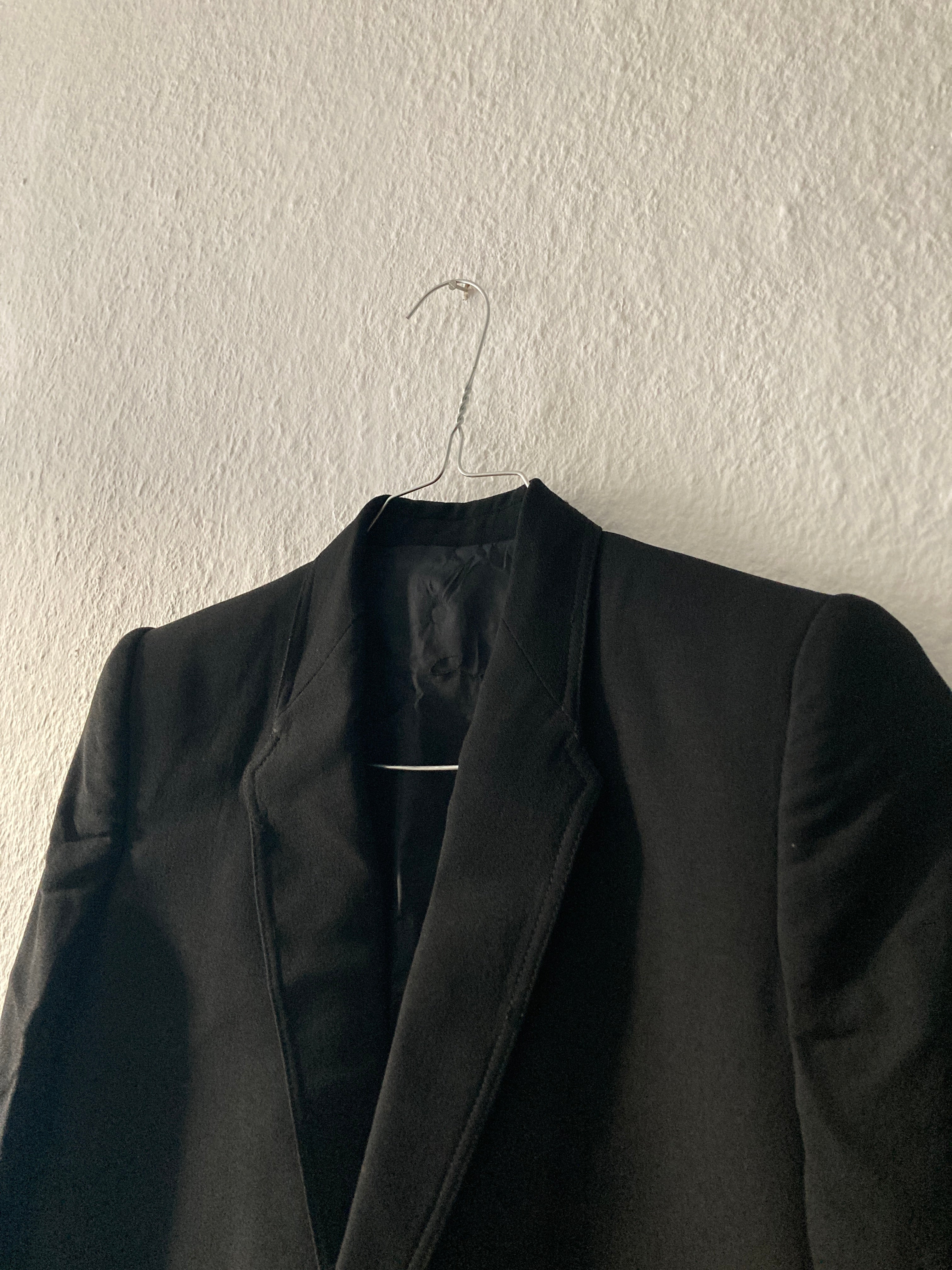 S/S 17 "WALRUS" Long Knife Wool Coat Rick Owens
