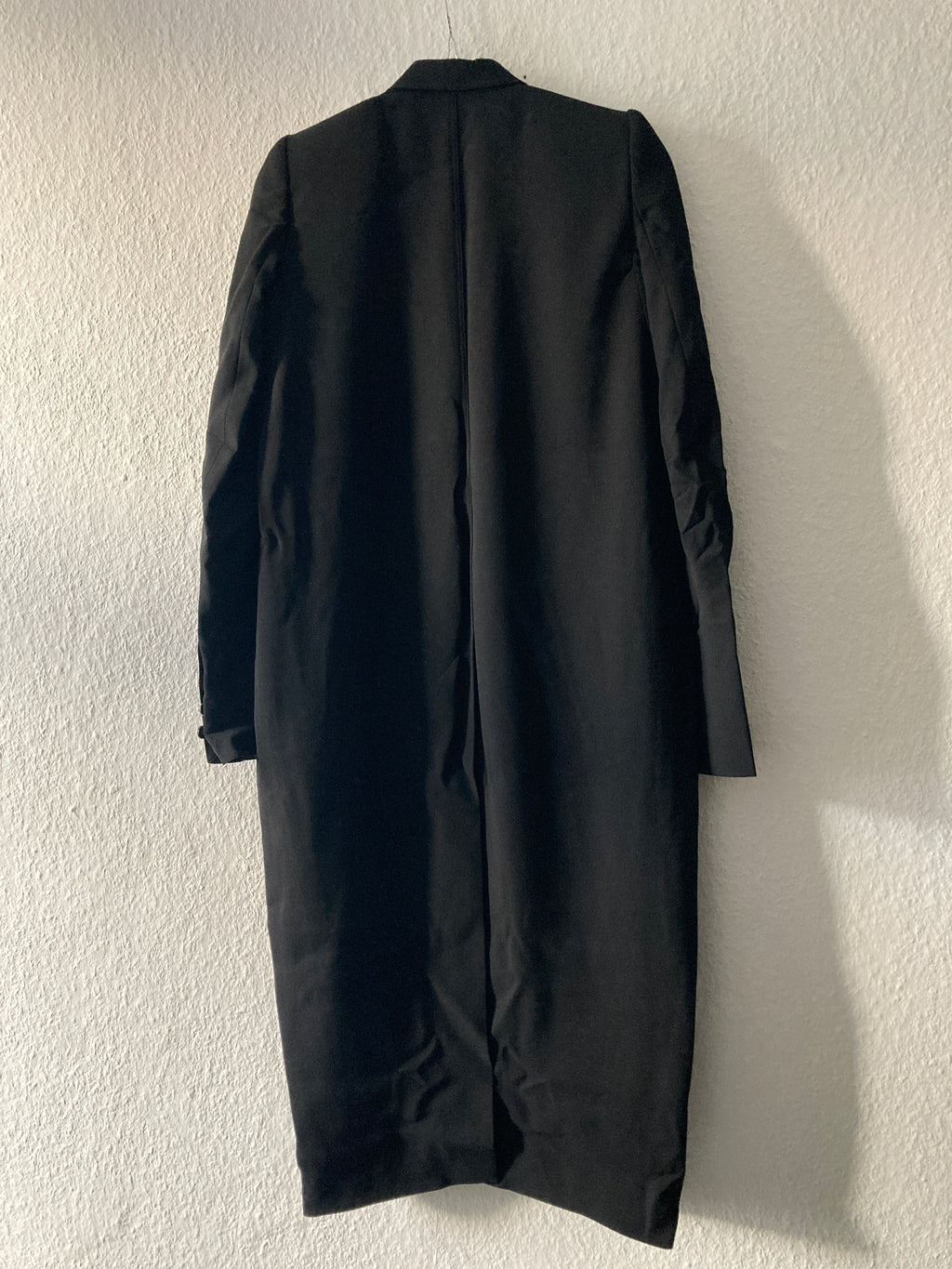 S/S 17 "WALRUS" Long Knife Wool Coat Rick Owens