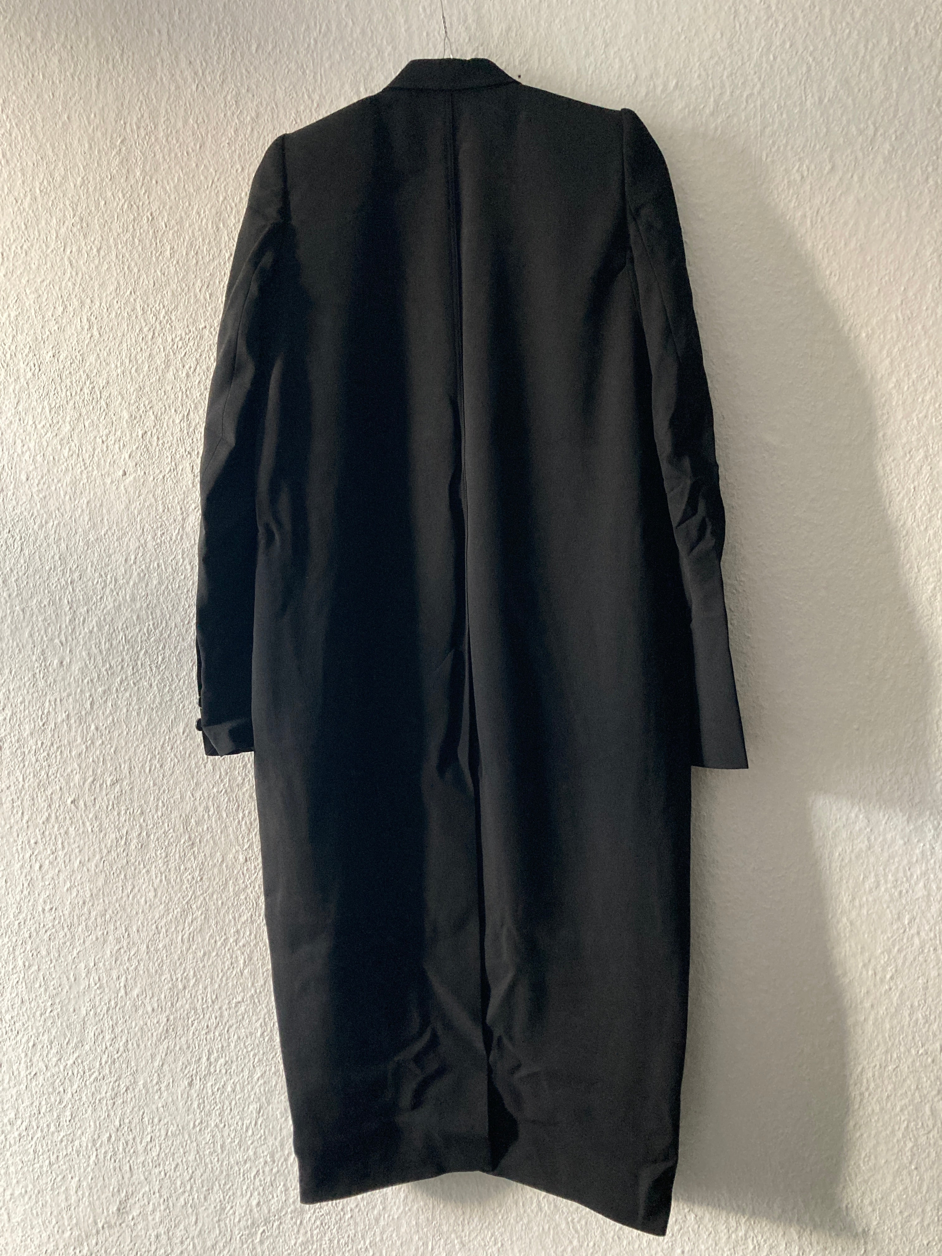 S/S 17 "WALRUS" Long Knife Wool Coat Rick Owens