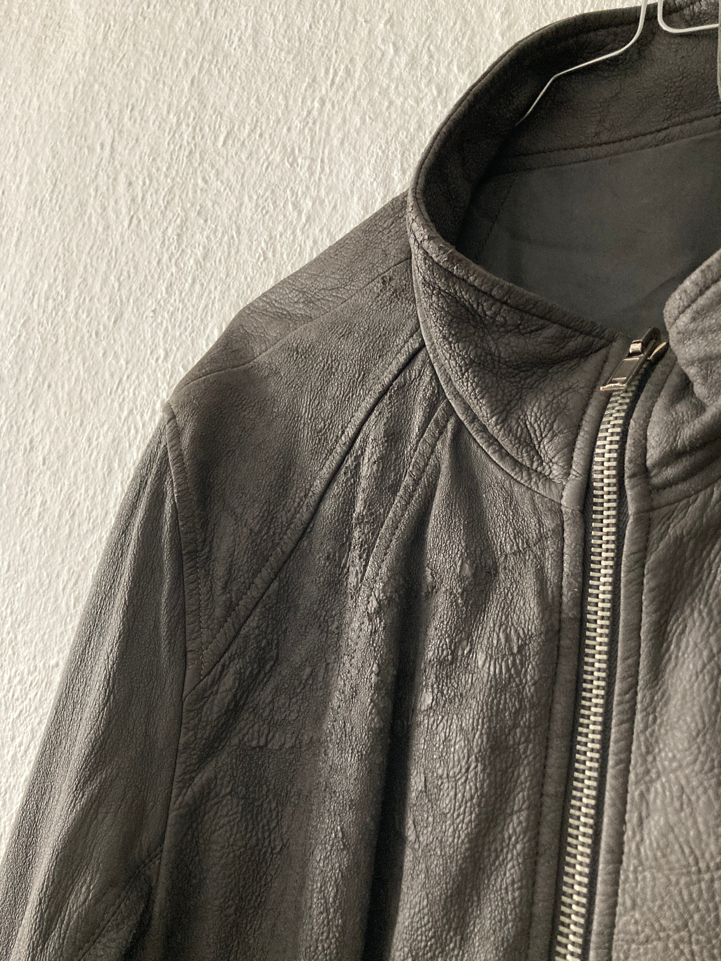 F/W 10 "GLEAM" Heavy Blistered Lamb Intarsia Jacket XXL