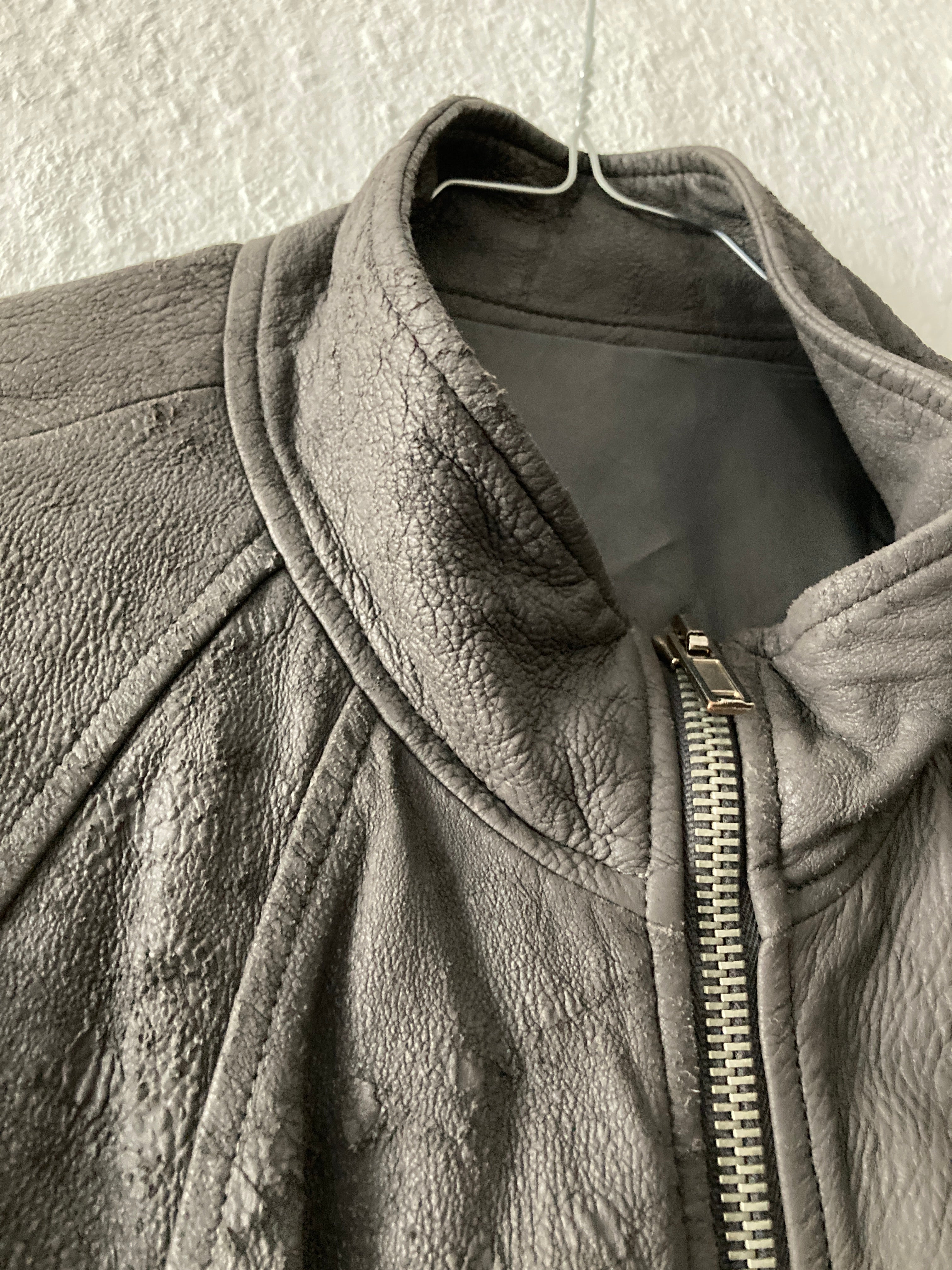 F/W 10 "GLEAM" Heavy Blistered Lamb Intarsia Jacket XXL