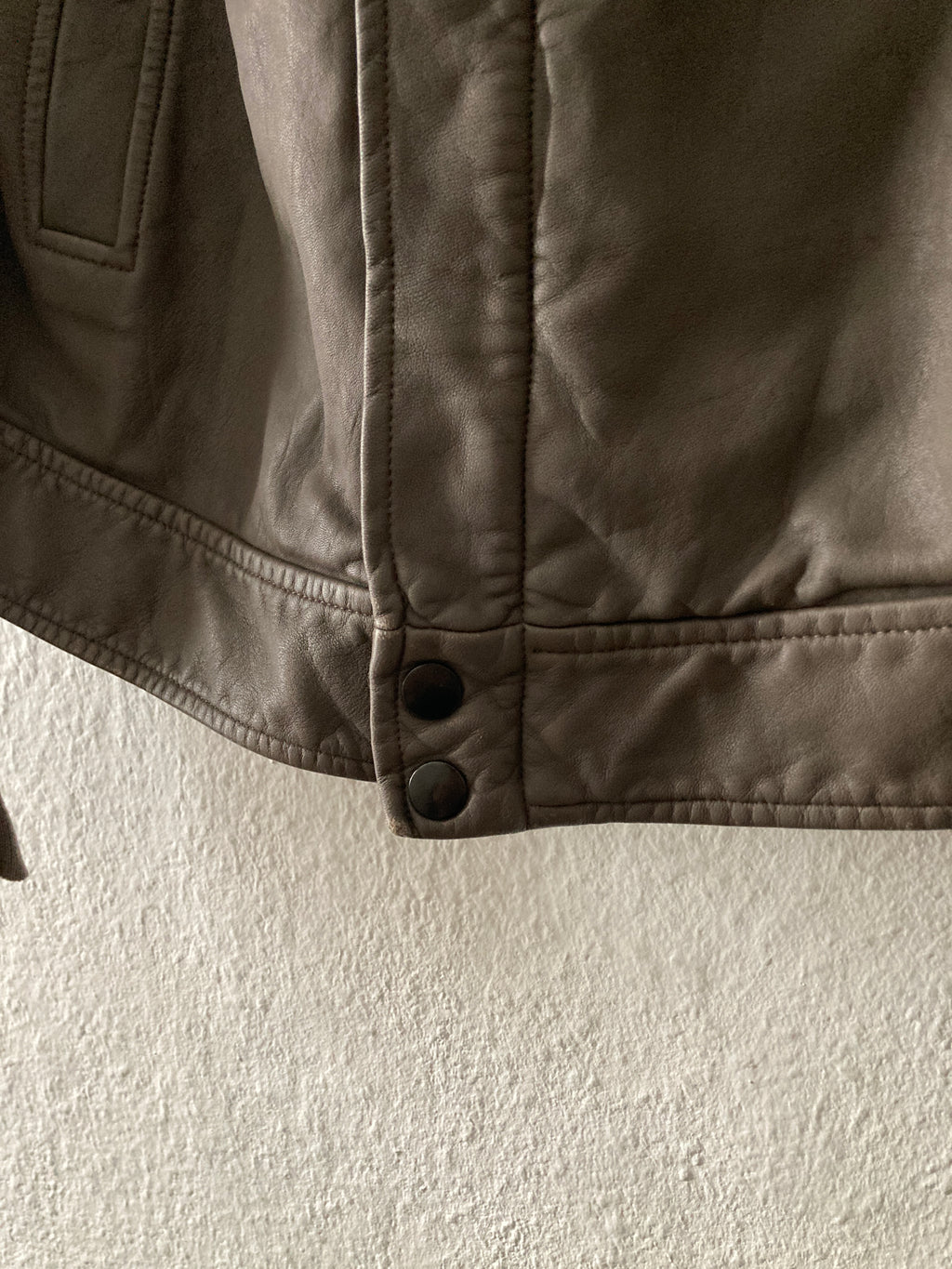 F/W 10 "GLEAM" F1 Pilot Lamb Leather Jacket XL Rick Owens