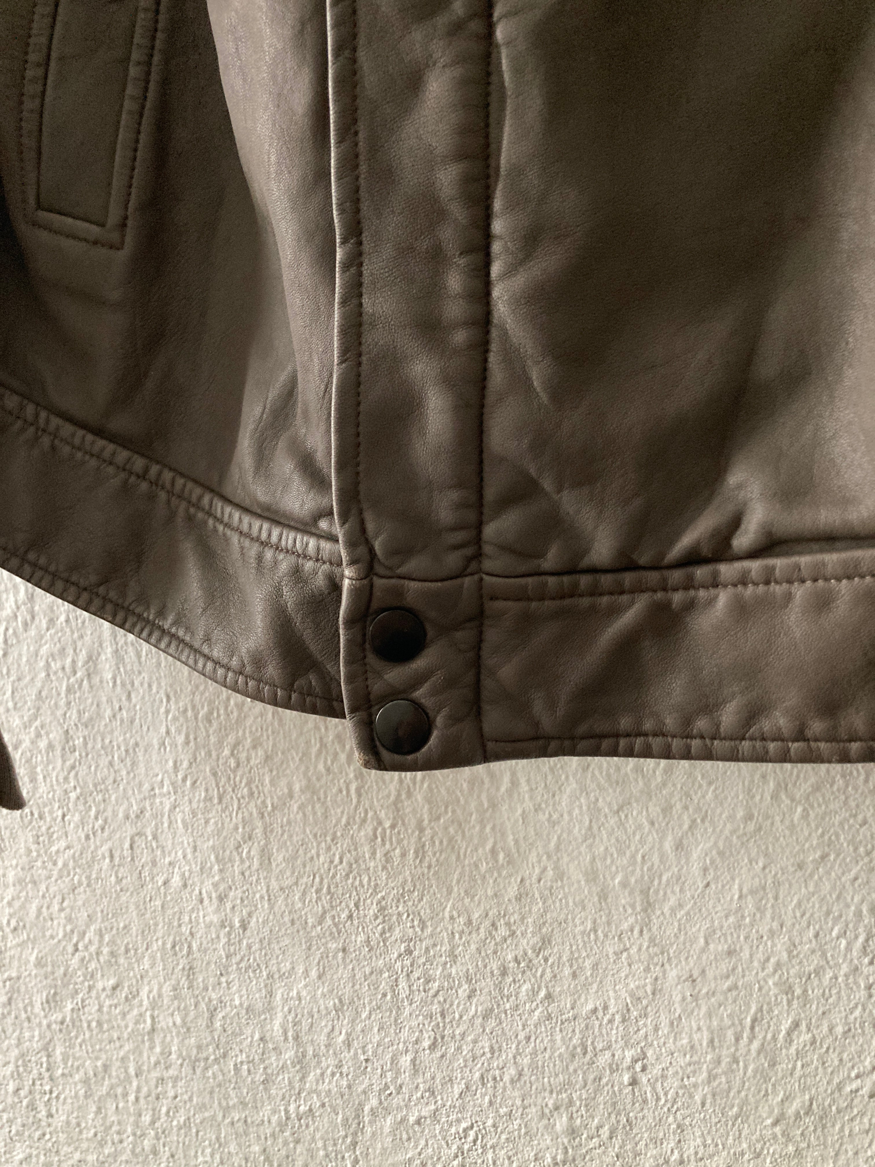 F/W 10 "GLEAM" F1 Pilot Lamb Leather Jacket XL Rick Owens
