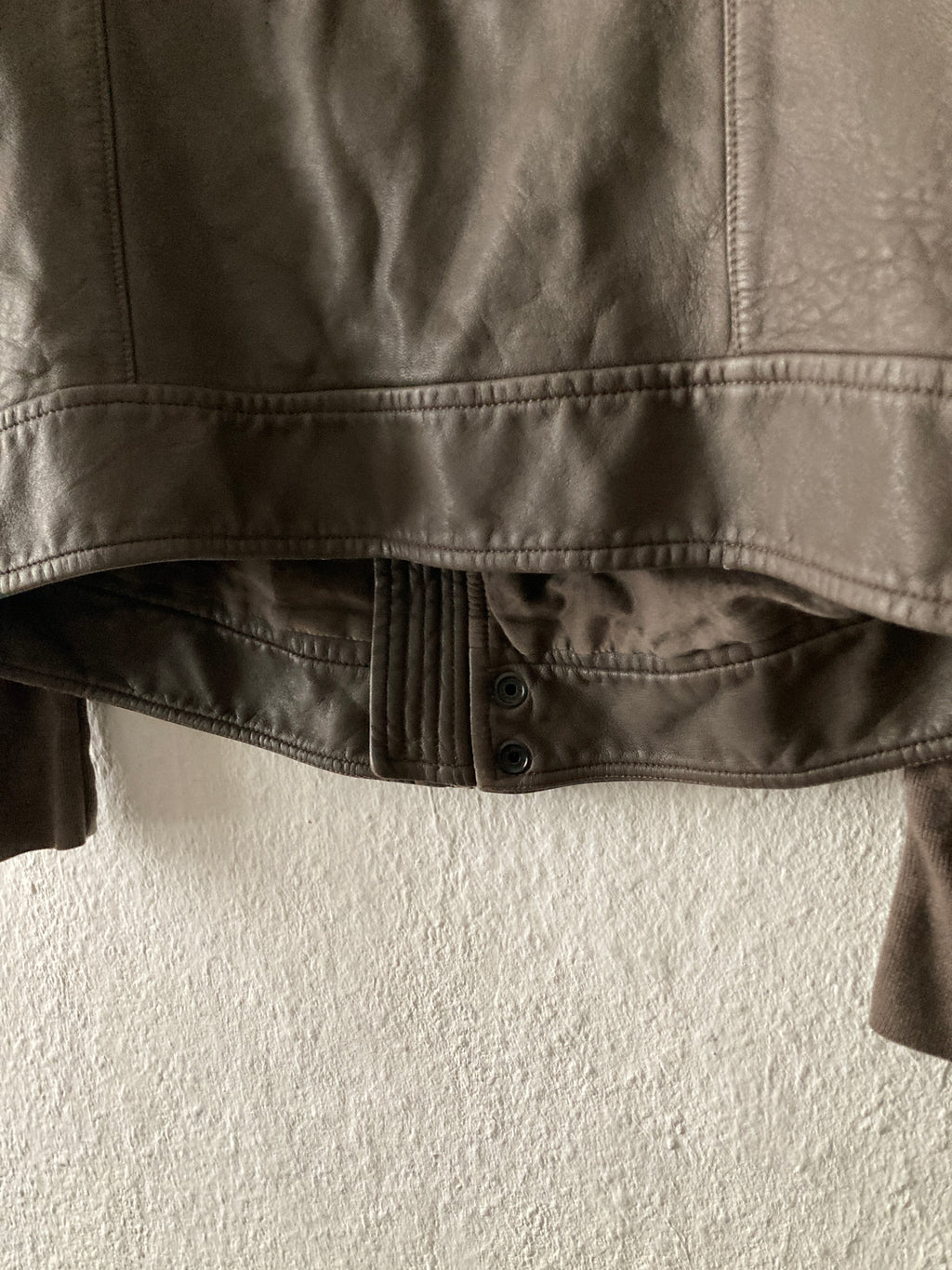 F/W 10 "GLEAM" F1 Pilot Lamb Leather Jacket XL Rick Owens